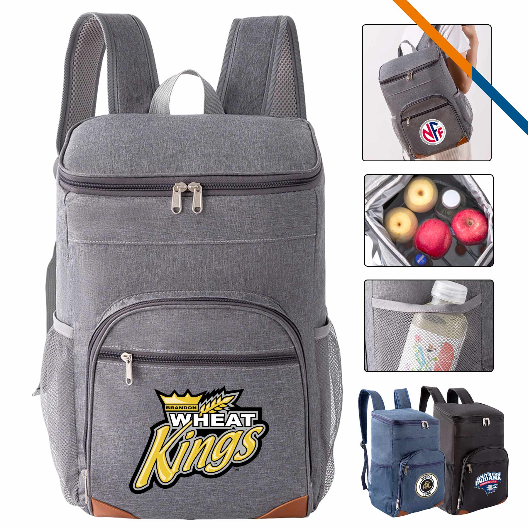 Tipave Outdoor PEVA Cooler Backpack 2