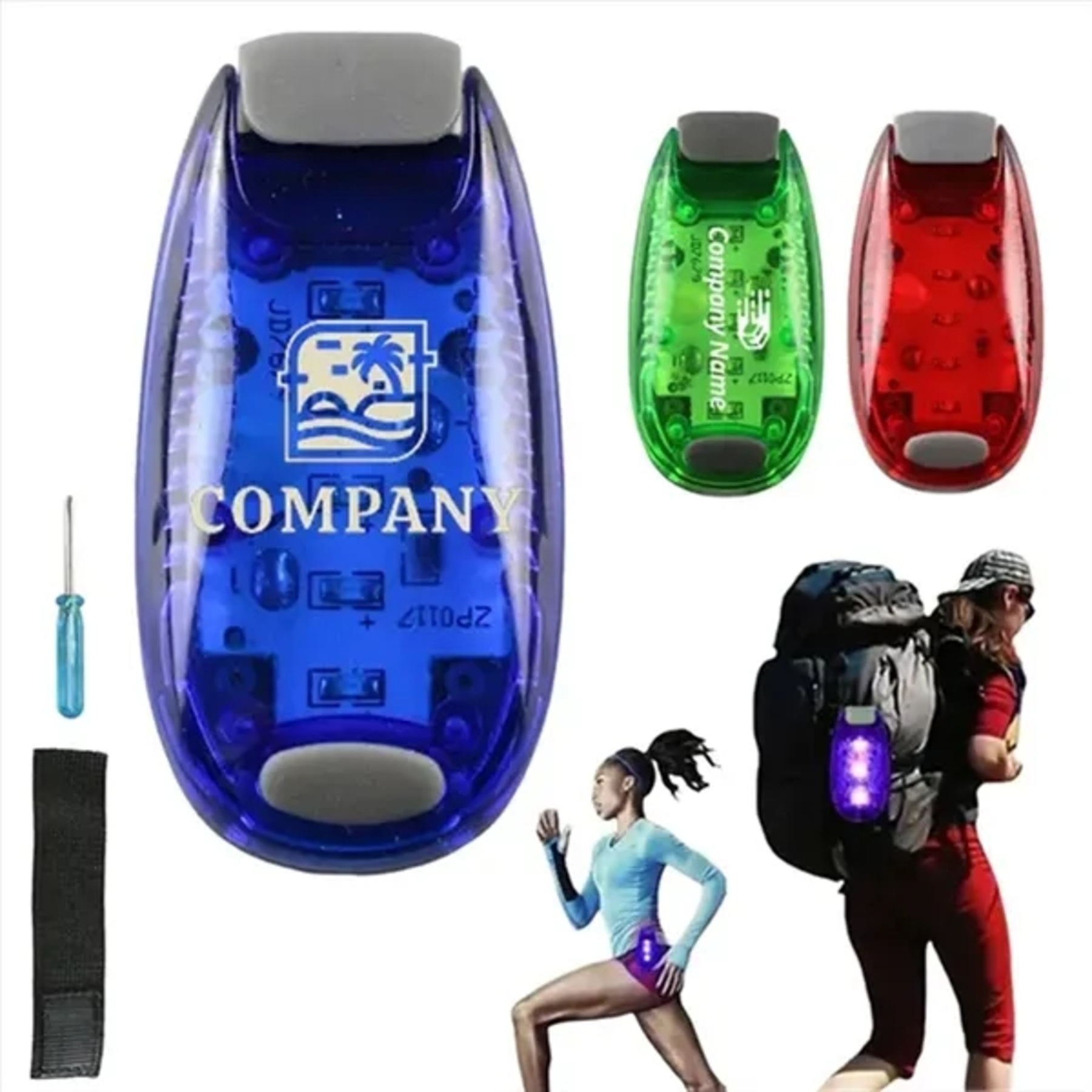LED Clip On Safety Light 2