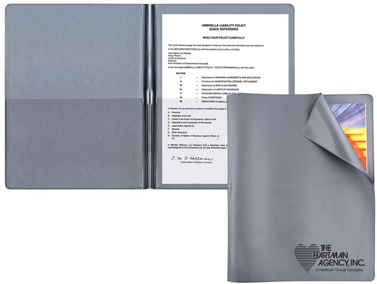 Flexible Cover Presentation Folder 9
