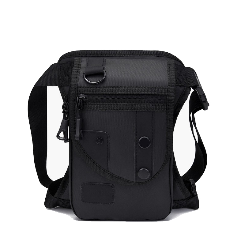 Custom Unisex Canvas Tactical Waist Belt Drop Leg Bag 4