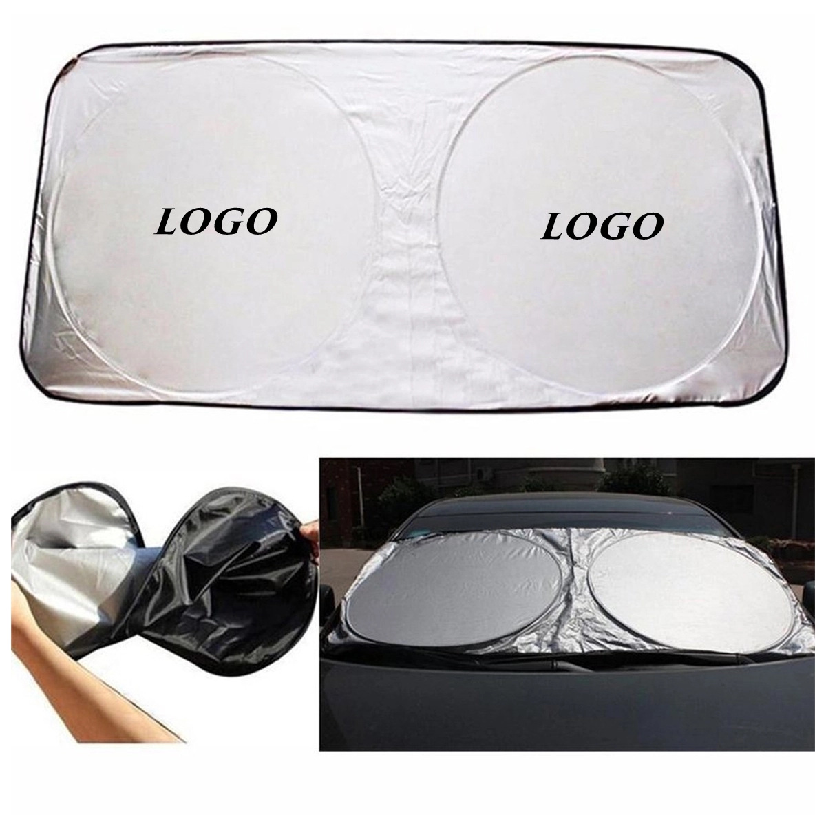 Singe Panel Folding Car Sun Shade