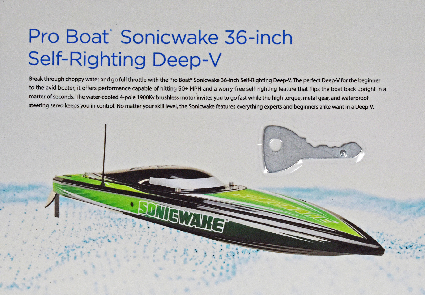 6 3/4" x 4 3/4" - Laminated Card with Key 3