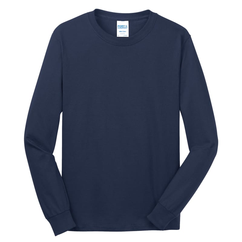 Port & Company - Long Sleeve Core Cotton Tee. 54