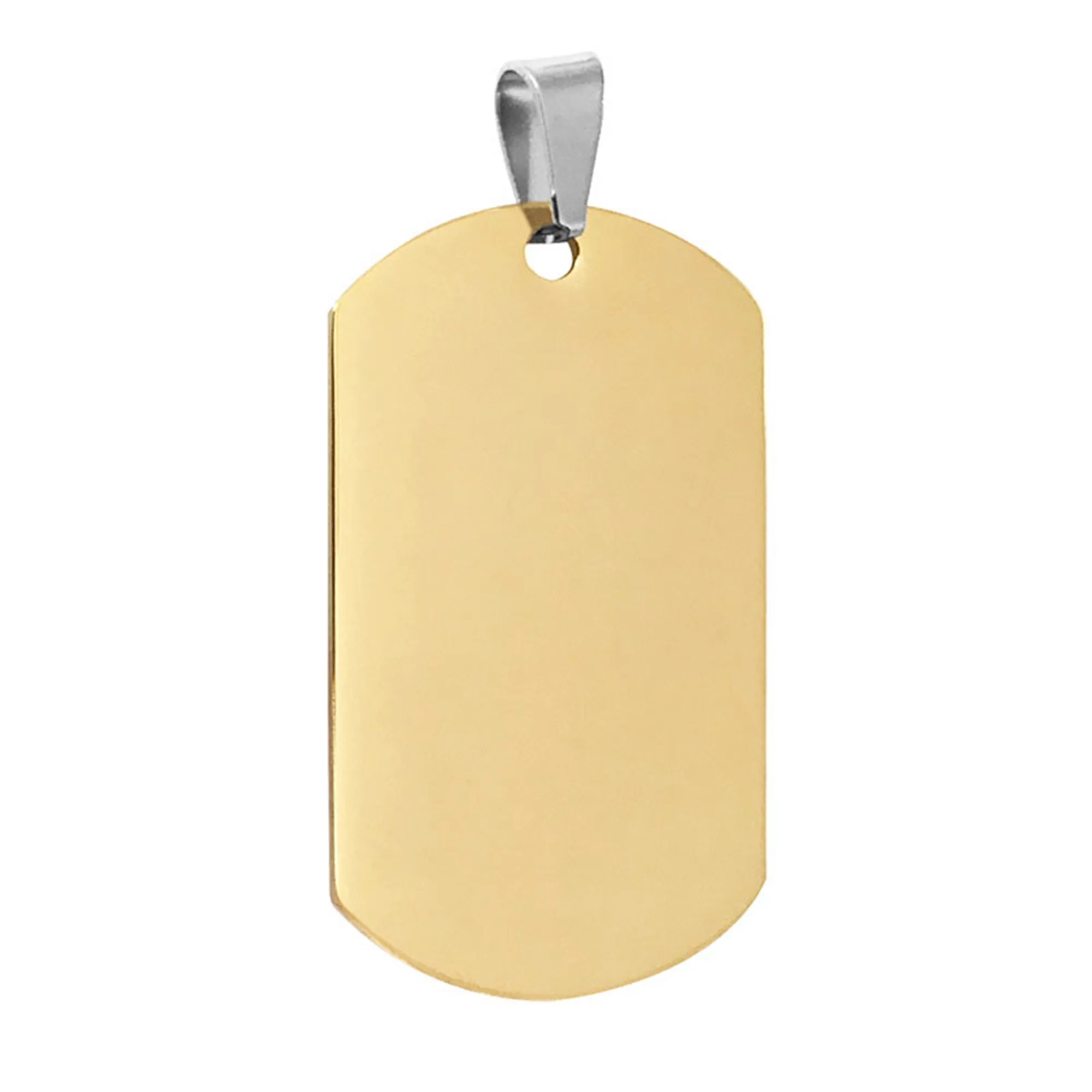 Blank Metal Label With Holes 6