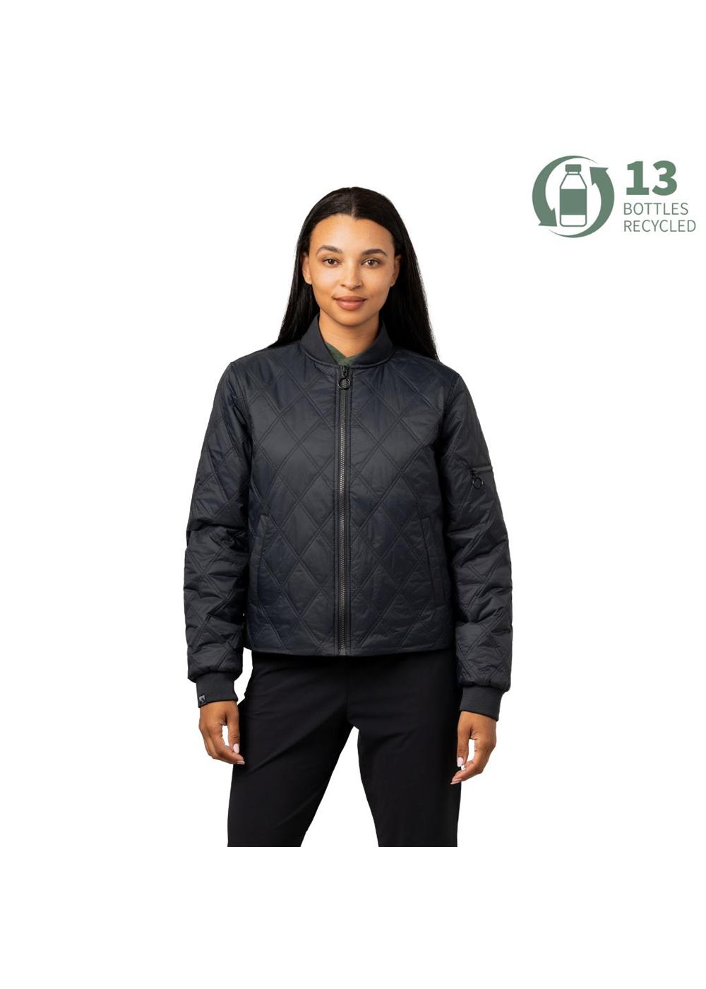 Storm Creek Women's Altitude 120 GSM Insulated Quilted Bomber Jacket 14