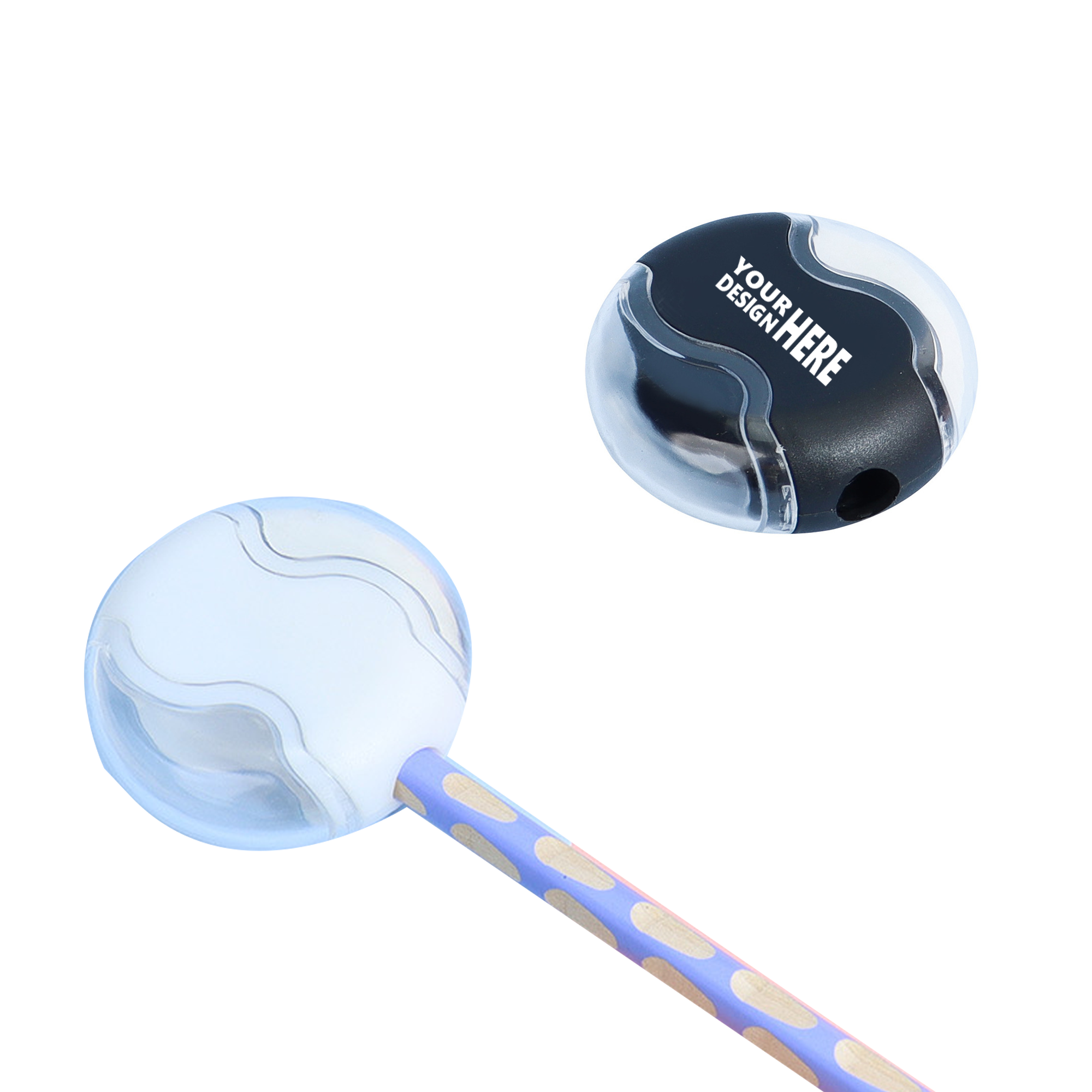Achiever 2"D Pencil Sharpener & Eraser 2