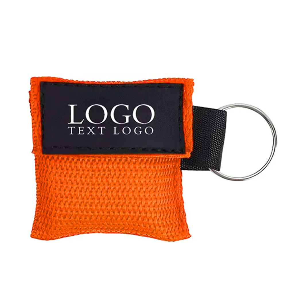 Custom CPR Face Shield Mask Keyring 8