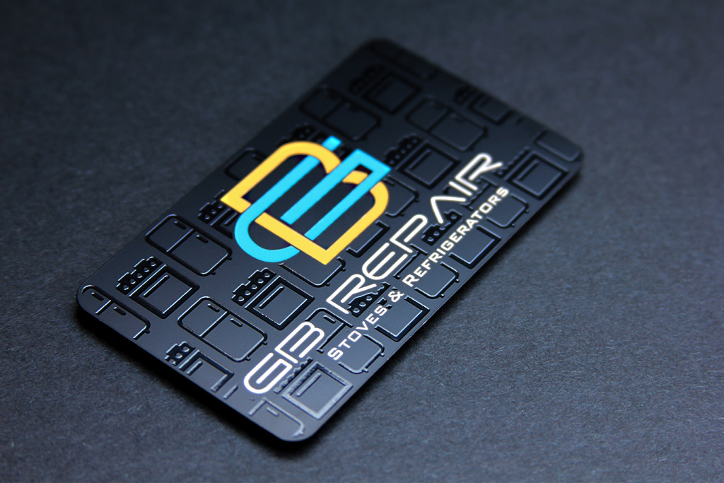 Black Metal Business Cards 40