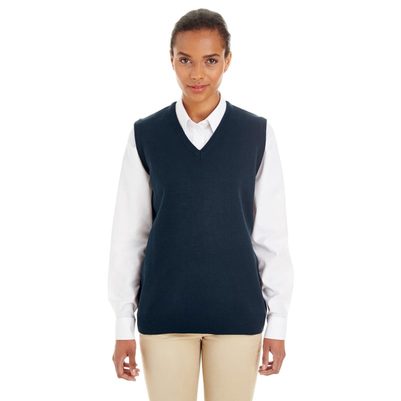 Harriton Ladies' Pilbloc™ V-Neck Sweater Vest 13