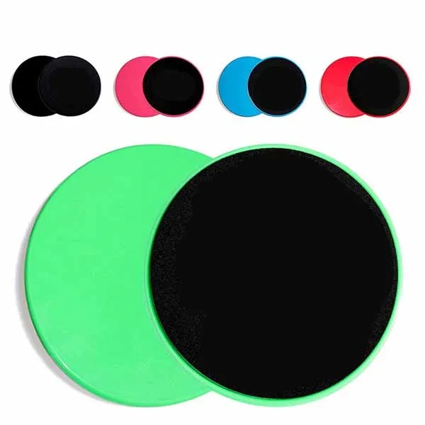 Dual Sided Exercise Gliding Discs Core Yoga Sliders 1 Pair 7