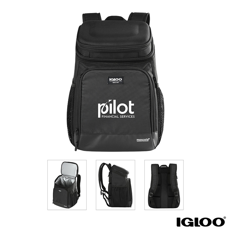 Igloo® MaxCold® Evergreen 18-Can RPET Cooler Backpack