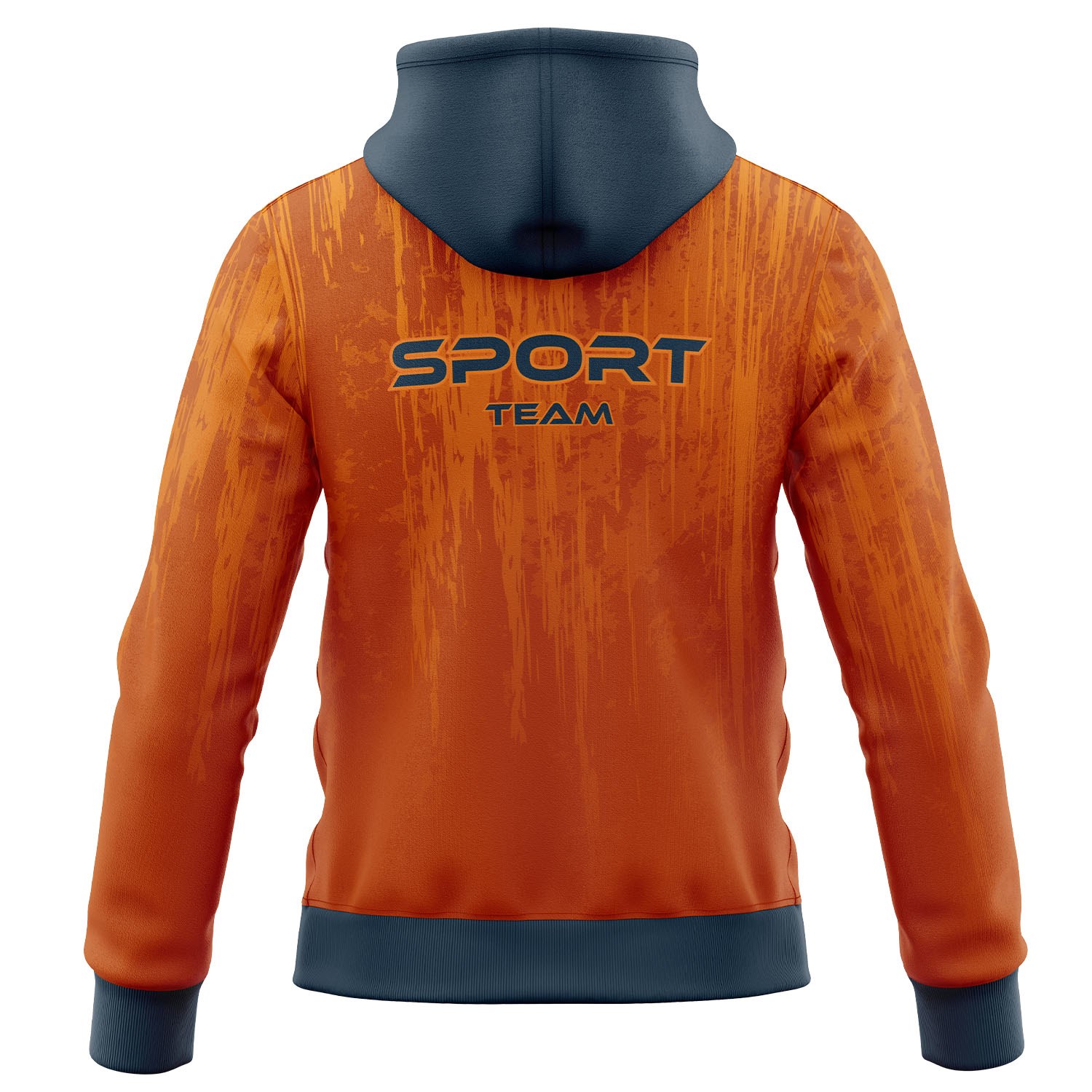 Youth 280 GSM Spandex Interlock Fleece Sublimation Hoodie with pocket & Zipper 2