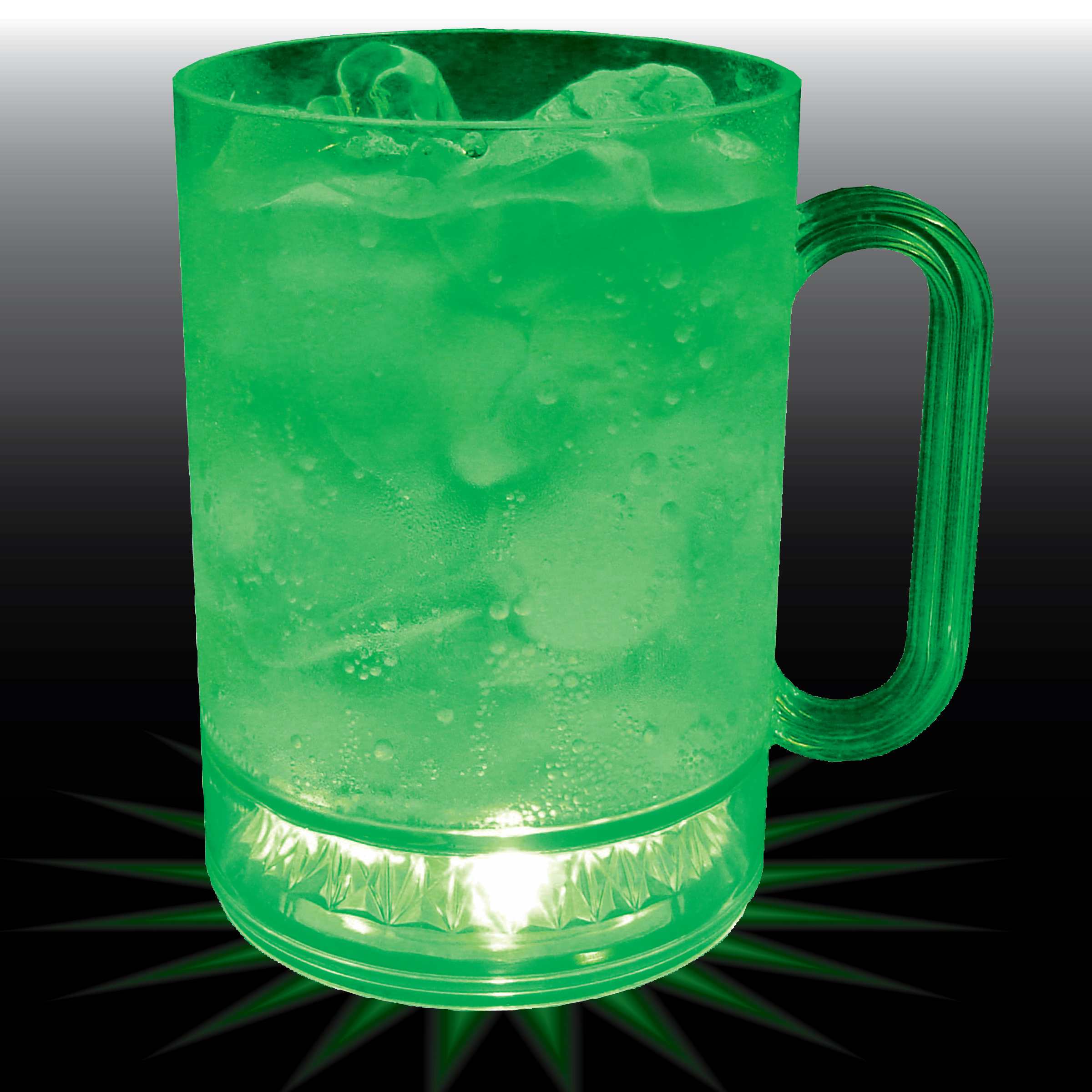 16oz Lites Up Plastic Mug with Handle 6