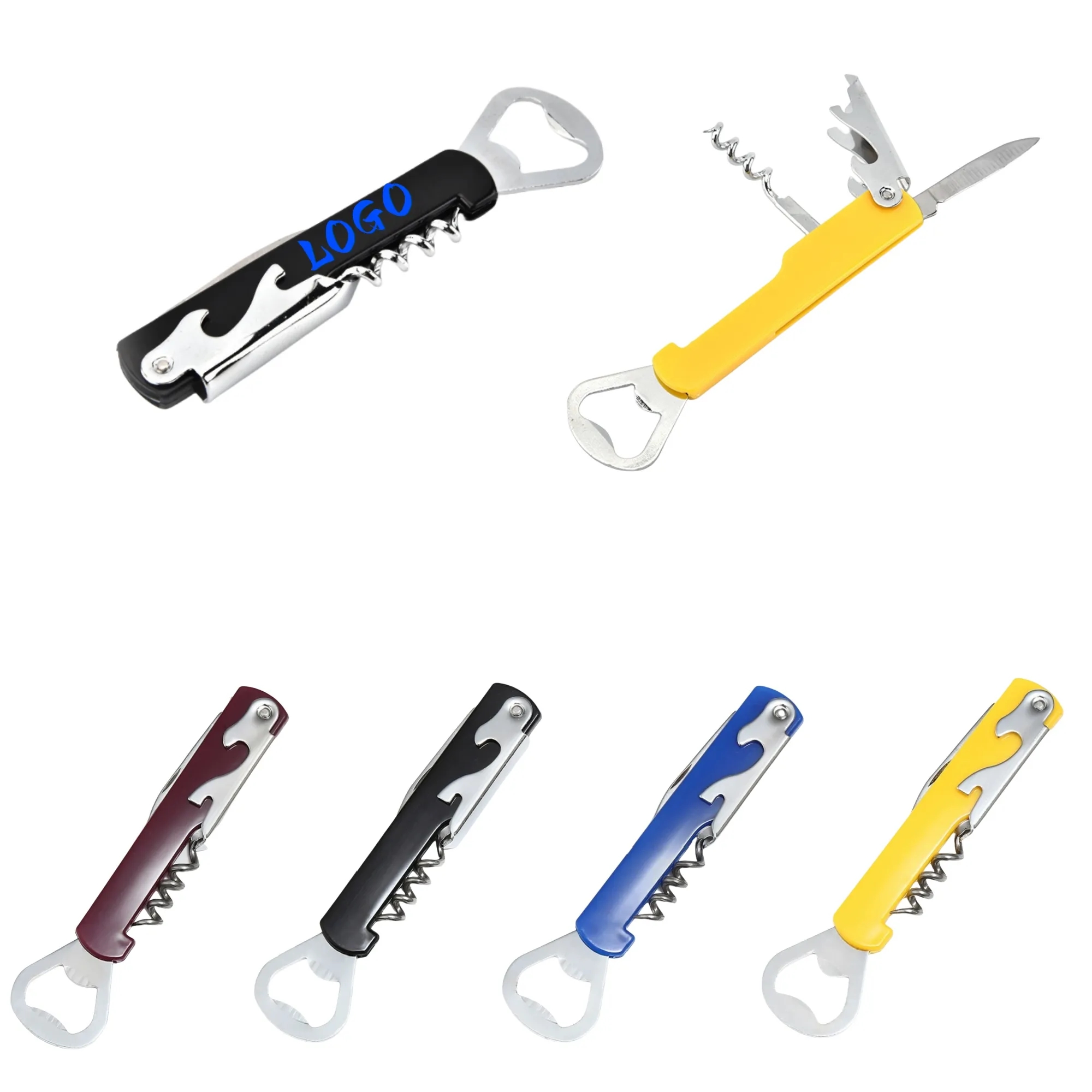4-in-1 Multi-Function Wine Opener With A Knife 4