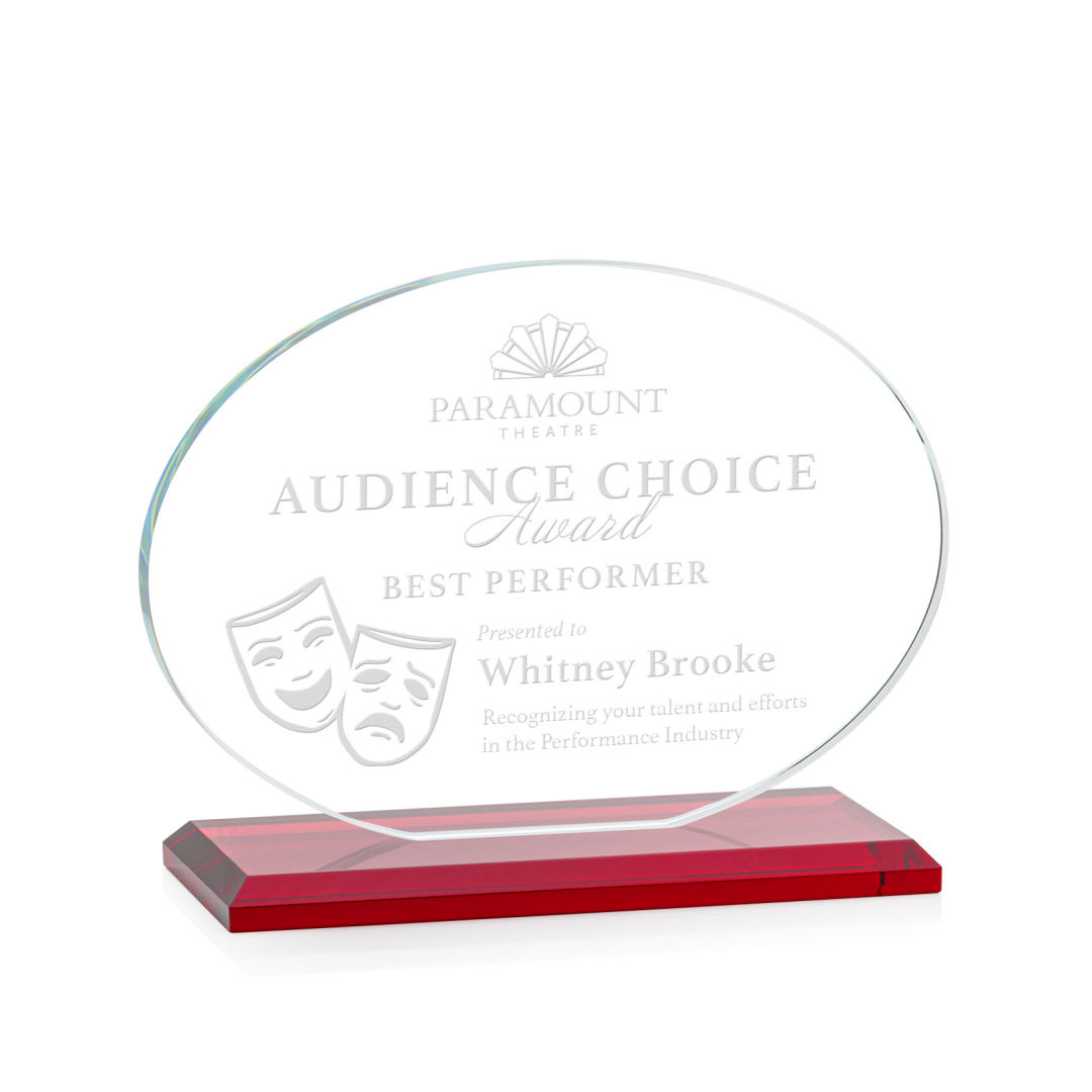Austin Award (Horiz) - Red 7