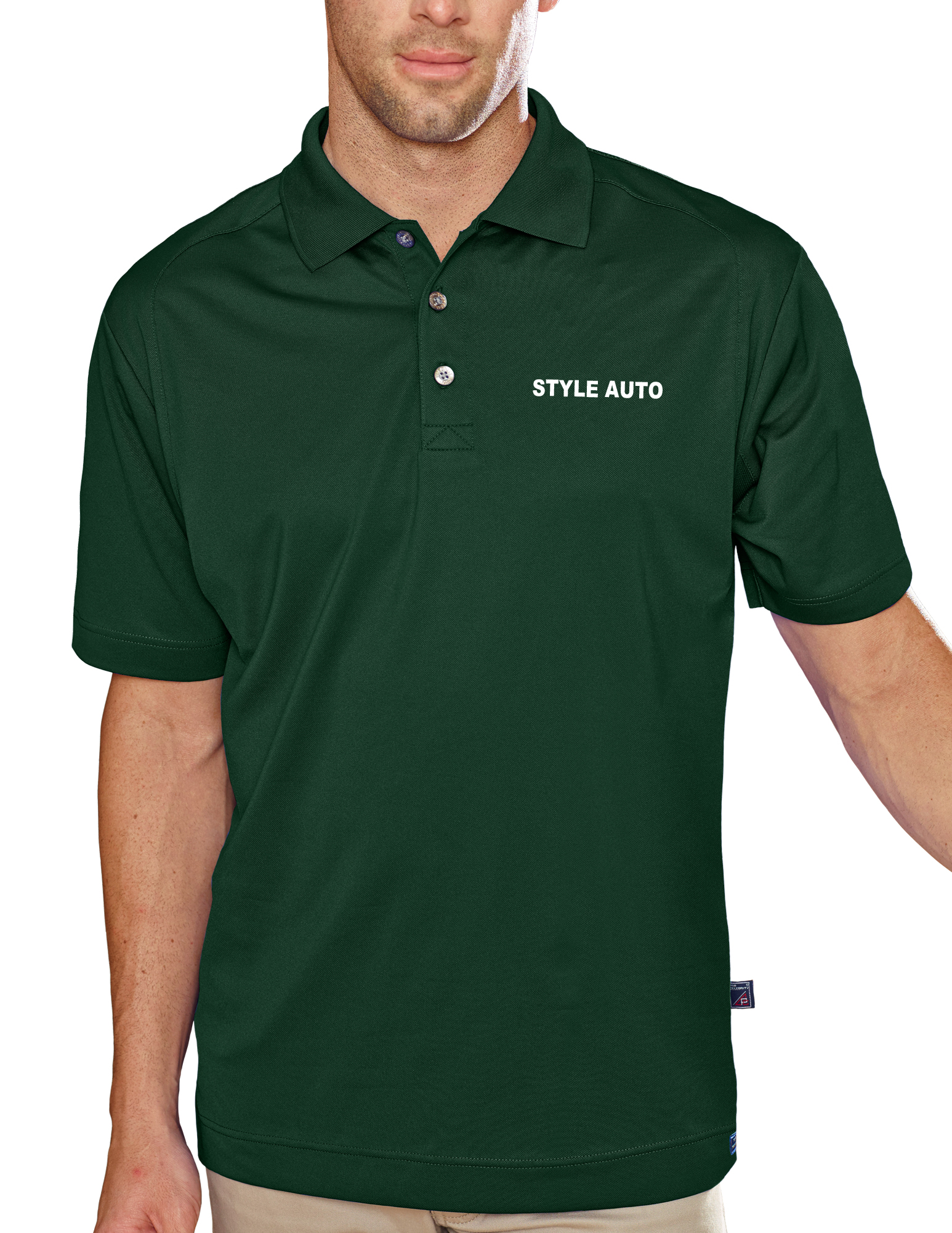 Men's Style-Auto Hybrid Cooler Polo Shirt 6