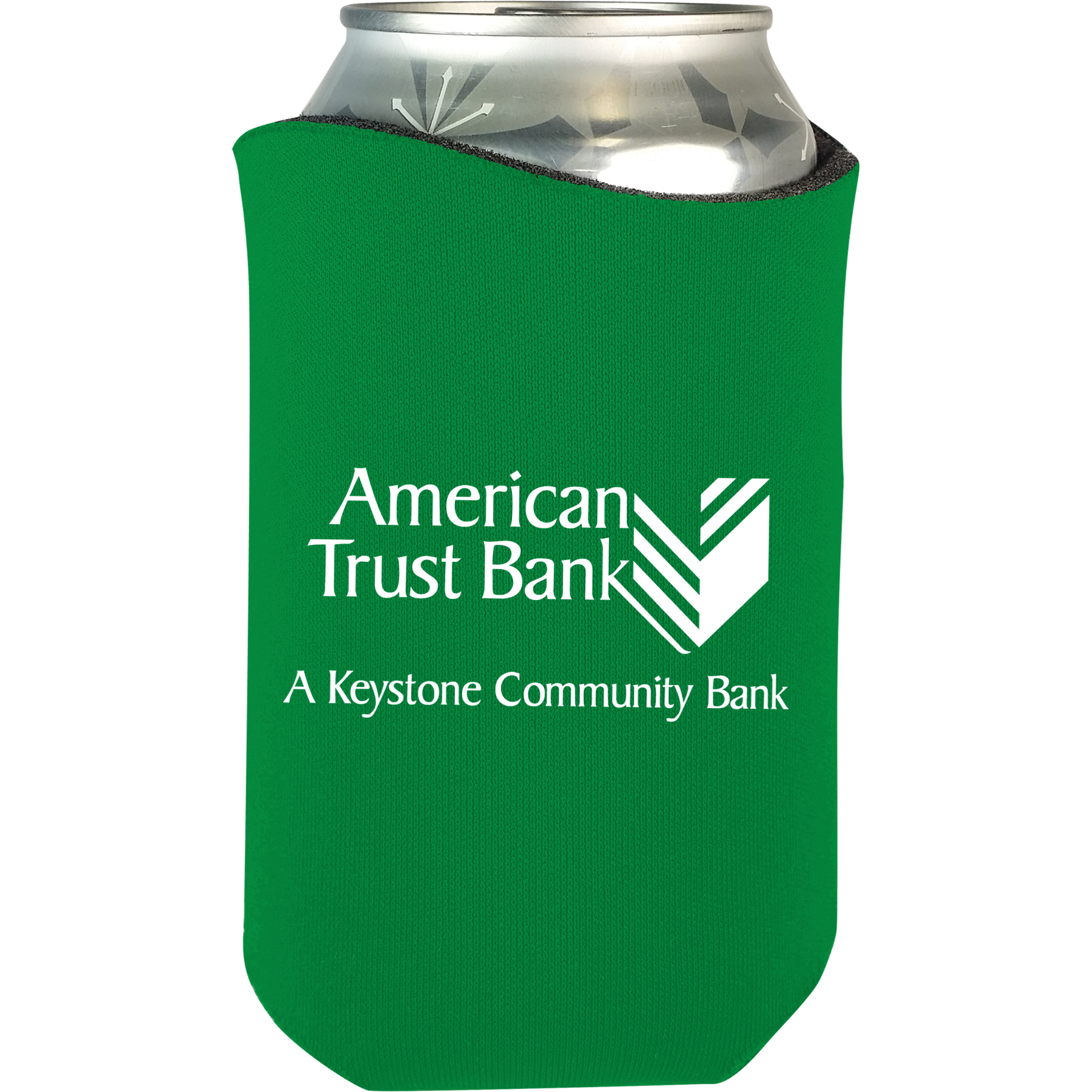 Curve Scuba can cooler, custom koozie with logo imprint 20