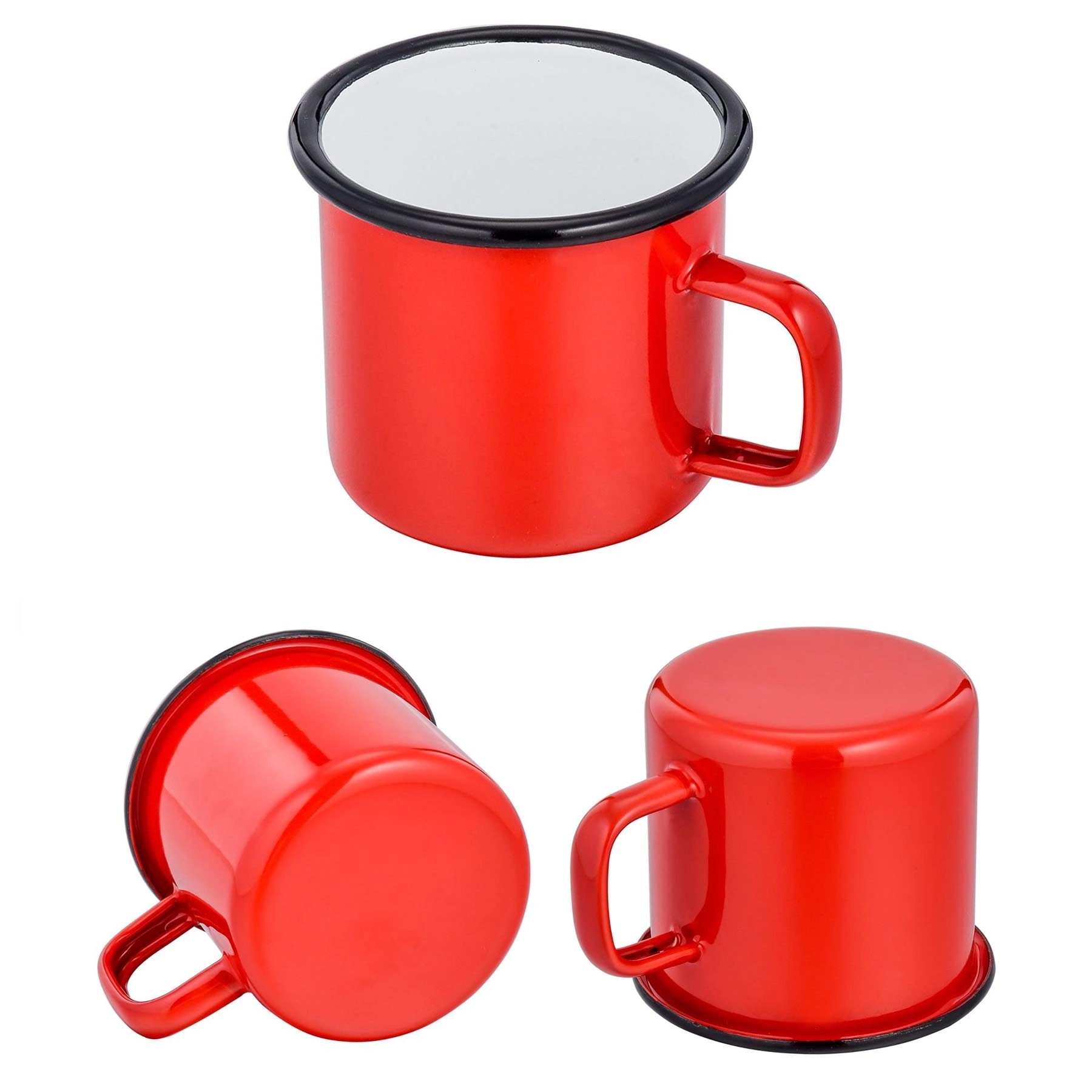 Enamel Coffee Camping Mug 3