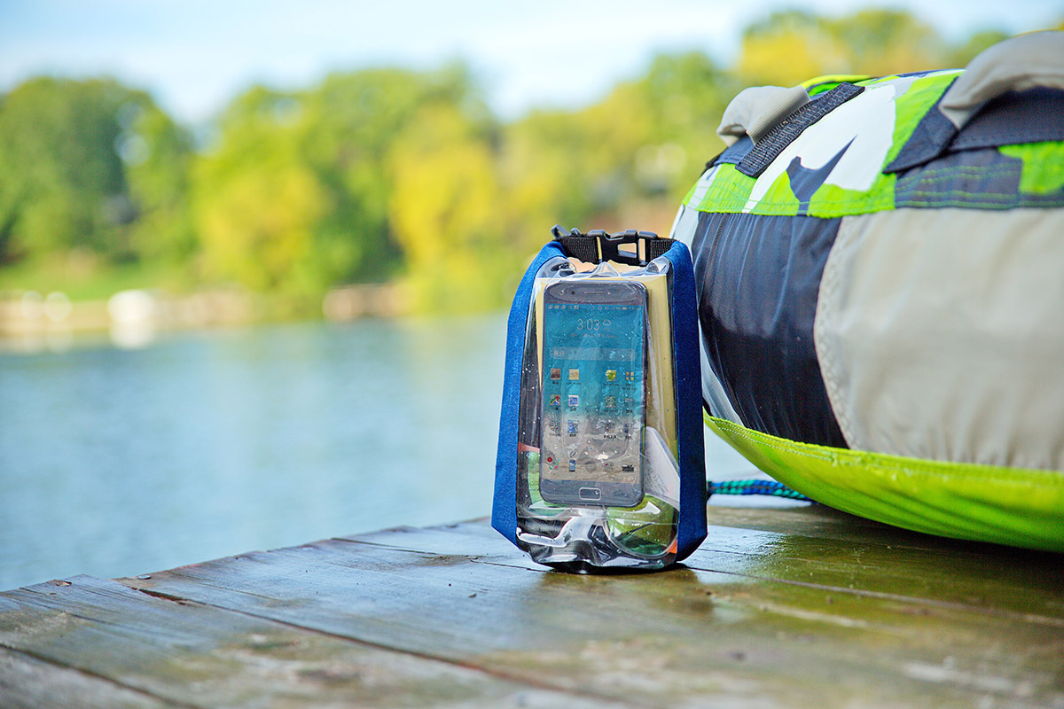 2-Liter Waterproof Gear Bag with Touch-Thru Phone Pocket 24
