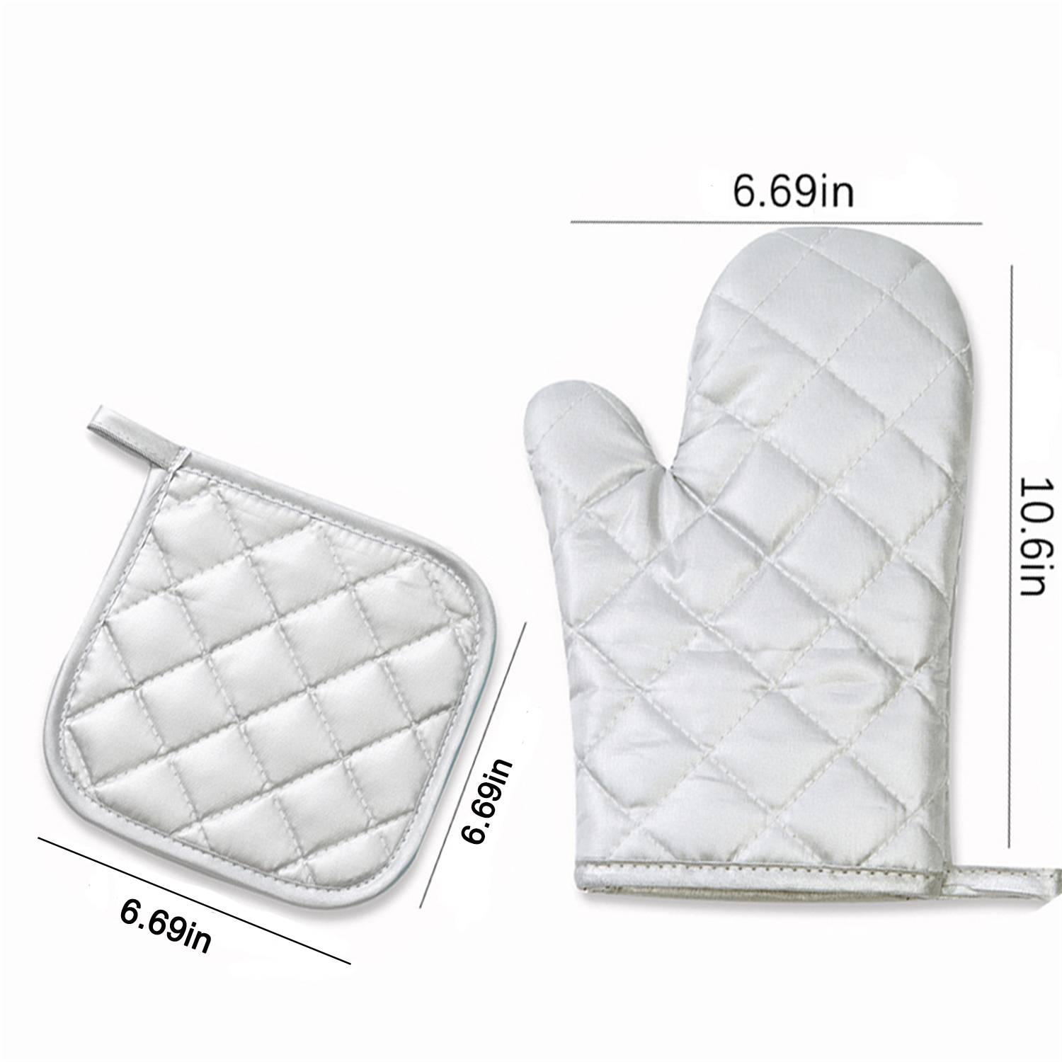 Oven Gloves With Mat 3