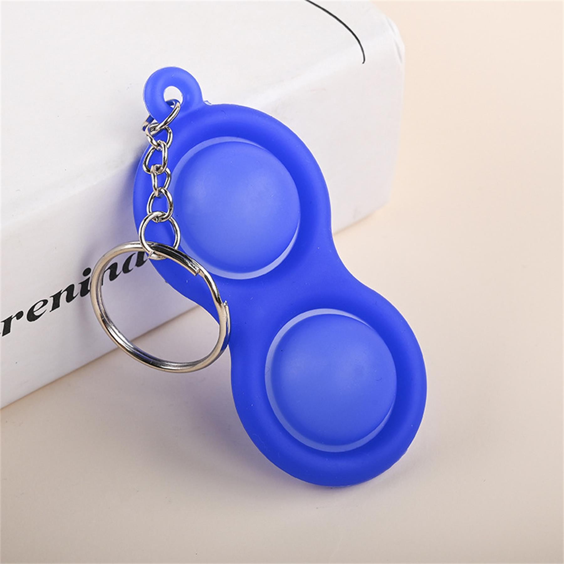 Gourd Shape Stress Reliever Key Chain 9