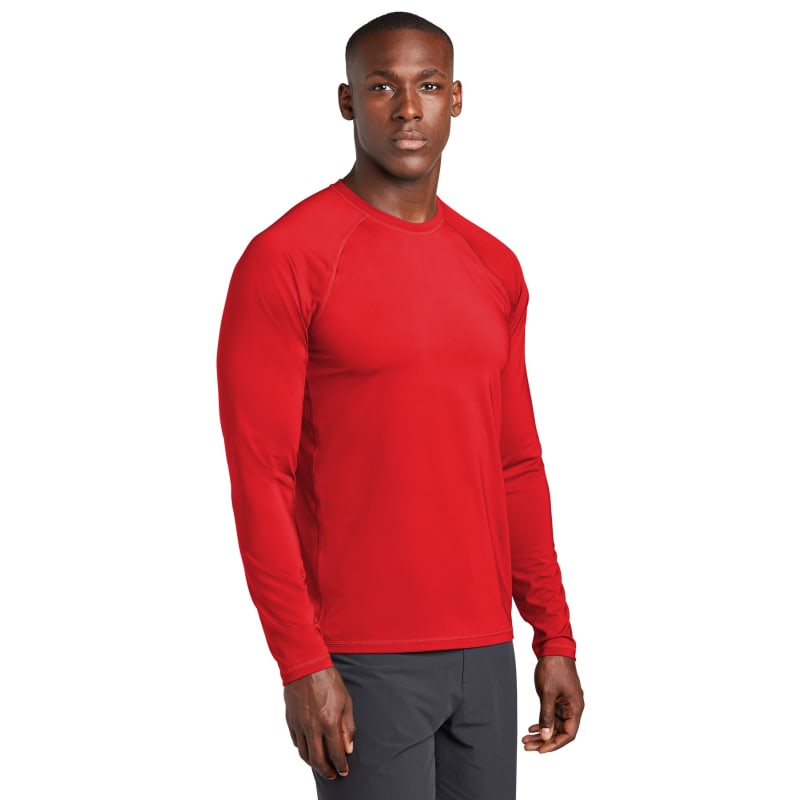 Sport-Tek Long Sleeve Rashguard Tee. 25