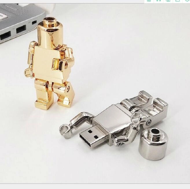 Metal Robot USB Flash Drive 1