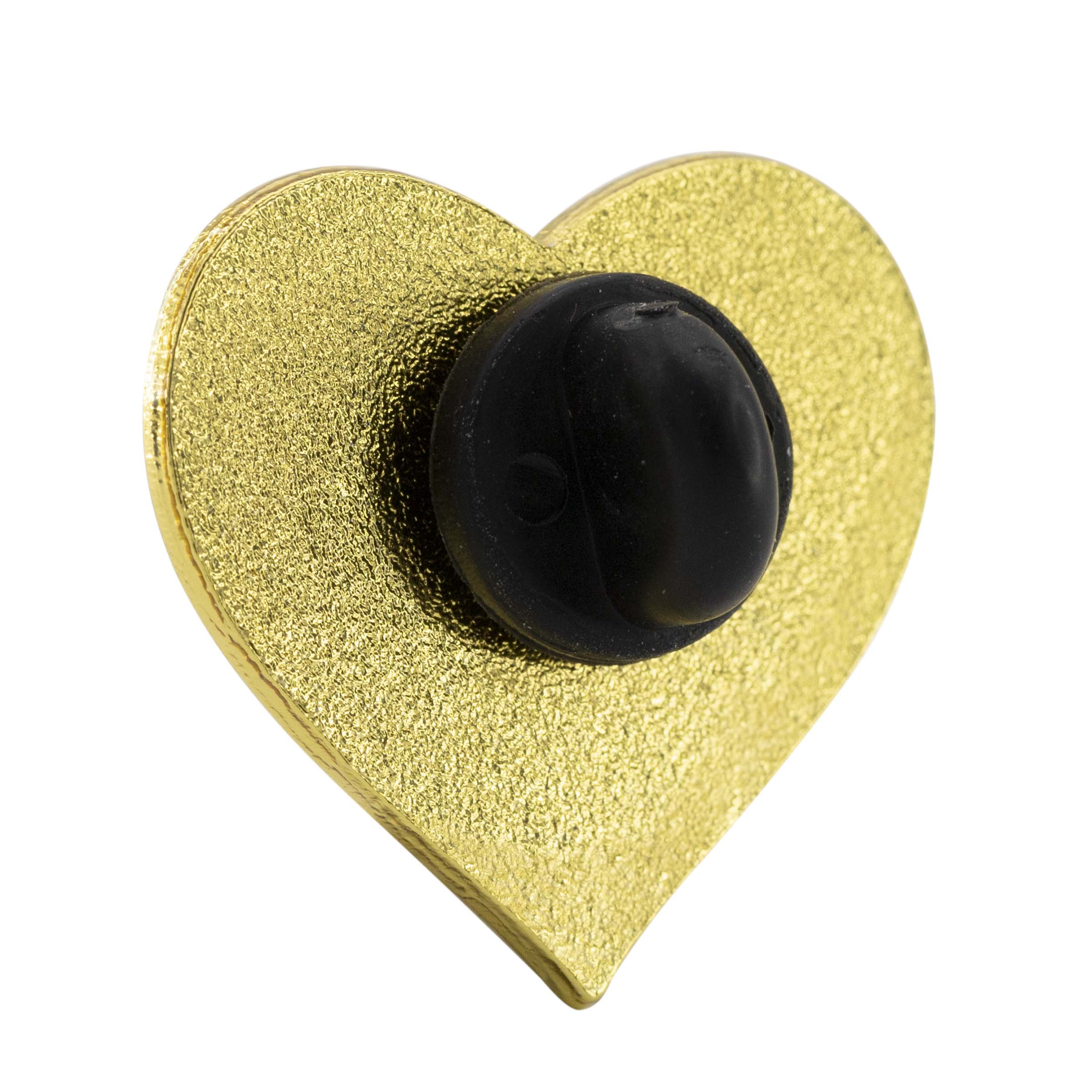 Progress Pride Heart Lapel Pin 4