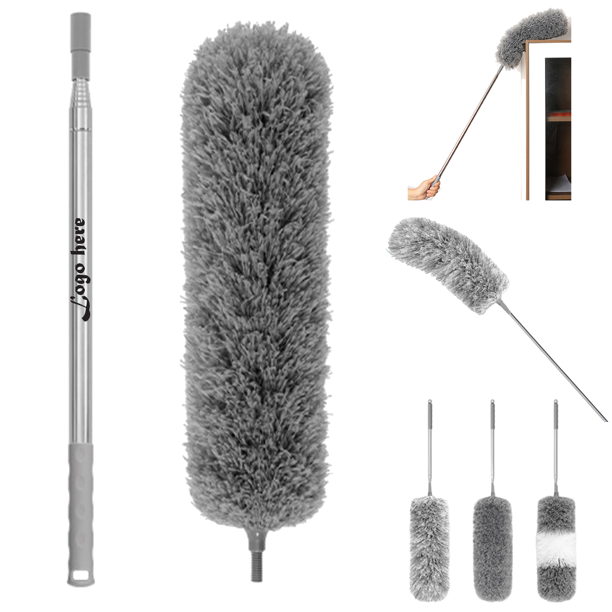Full Color Stainless Steel Retractable Duster MOQ 50 2