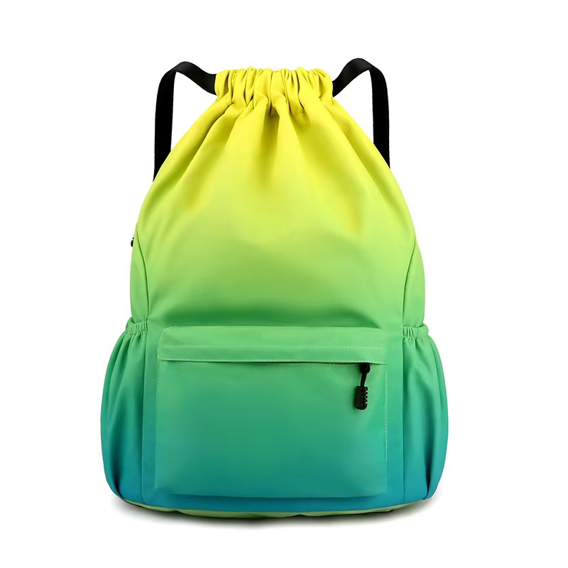 Youthful & Vibrant Gradient Color Waterproof Backpack For College & Sport & Travel & Beach & Gym 5