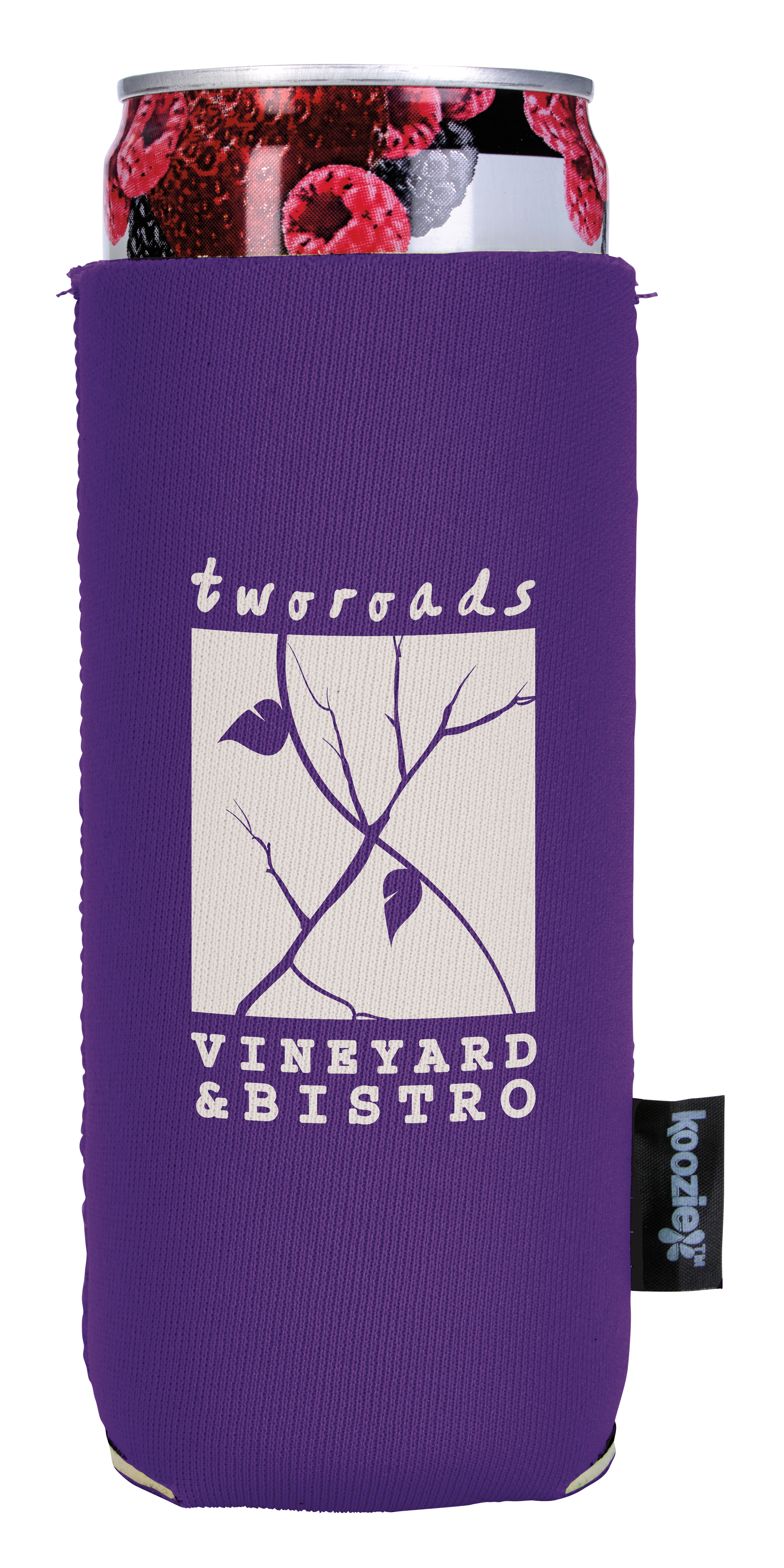 Slim Collapsible Neoprene Can Cooler