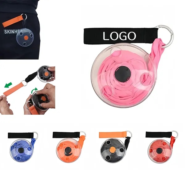 Disc-Shaped Foldable Shopping Bag 9