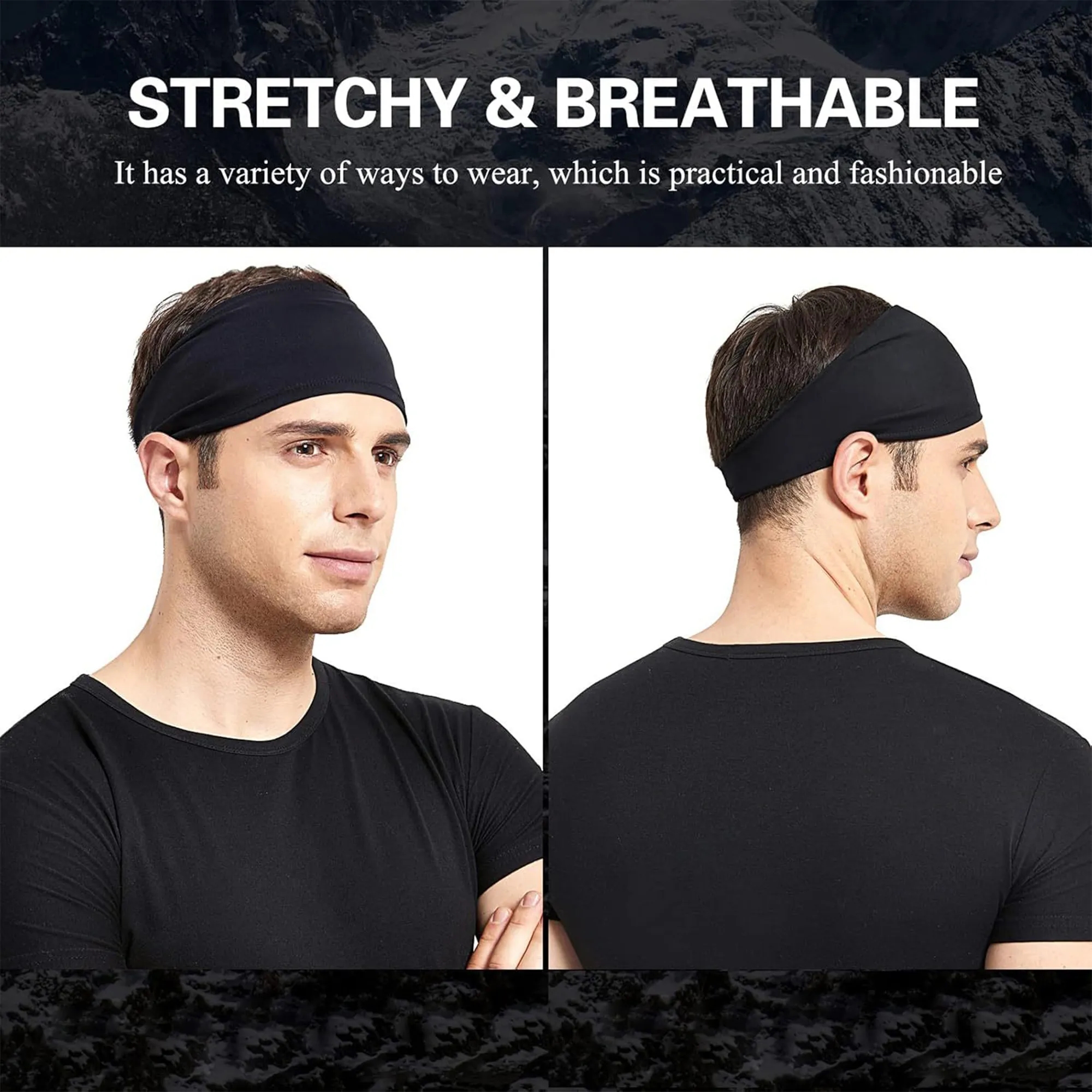Anti-Slip Sweatproof Sports Headband 8