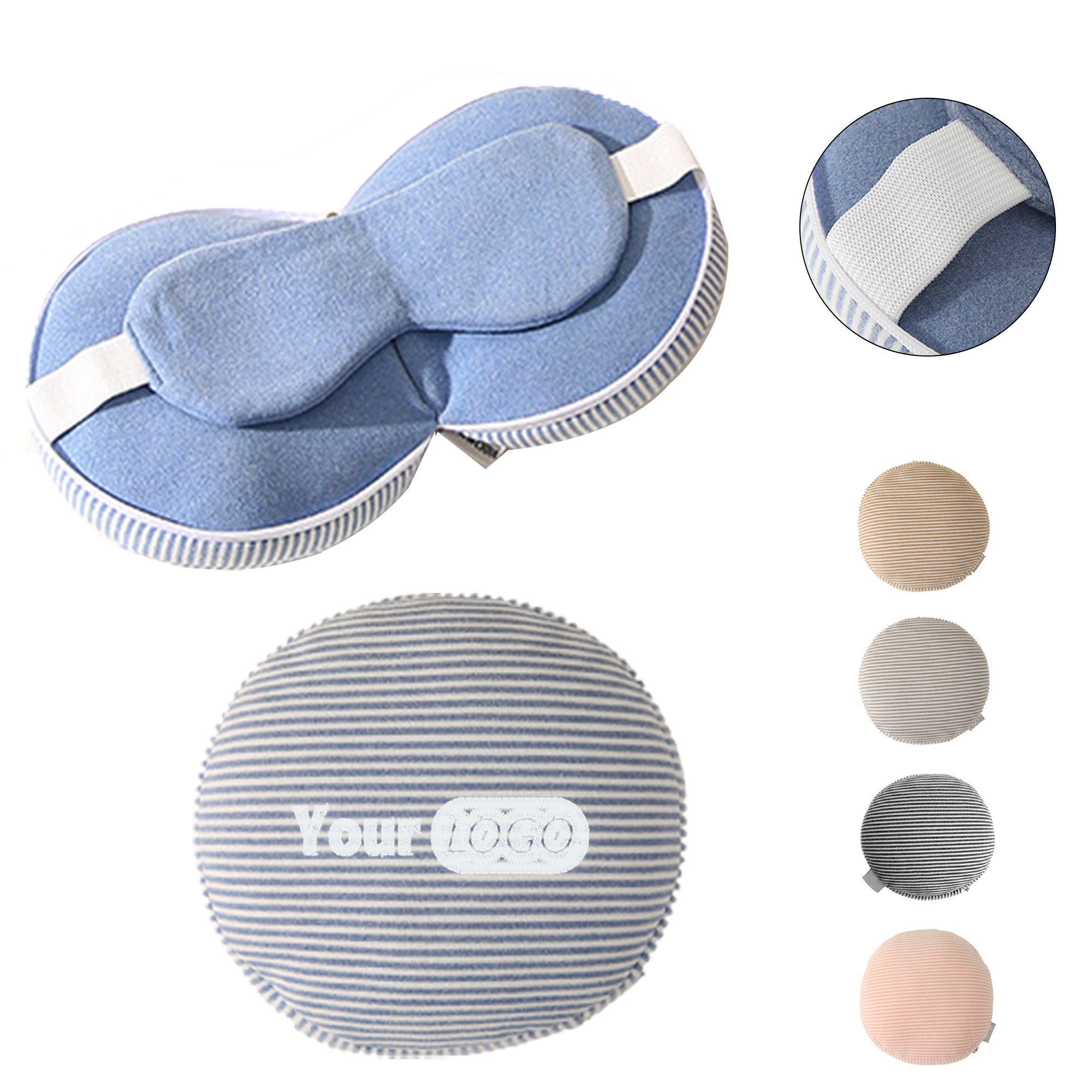 Neck Pillow With Sleep Mask 5