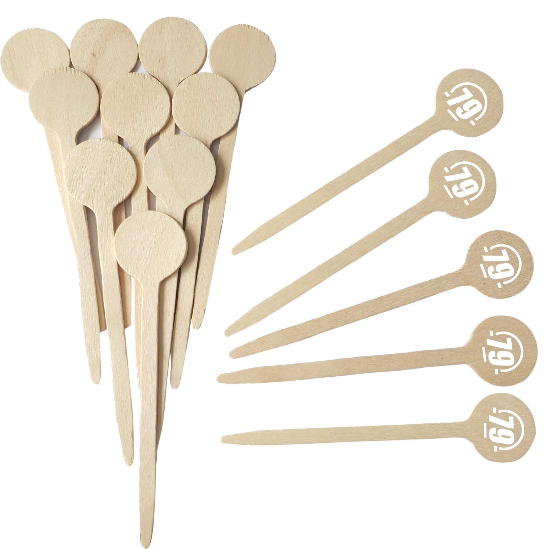 Round Wood Stirrers 2