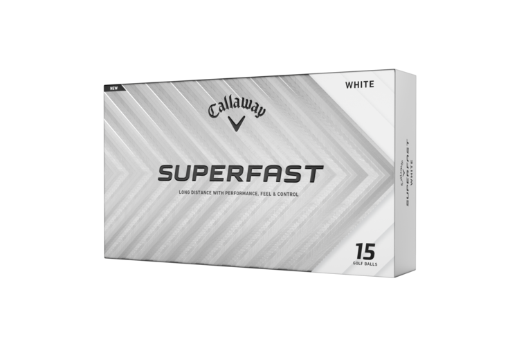 Callaway Superfast Golf Balls 15-Ball Pack - White 1