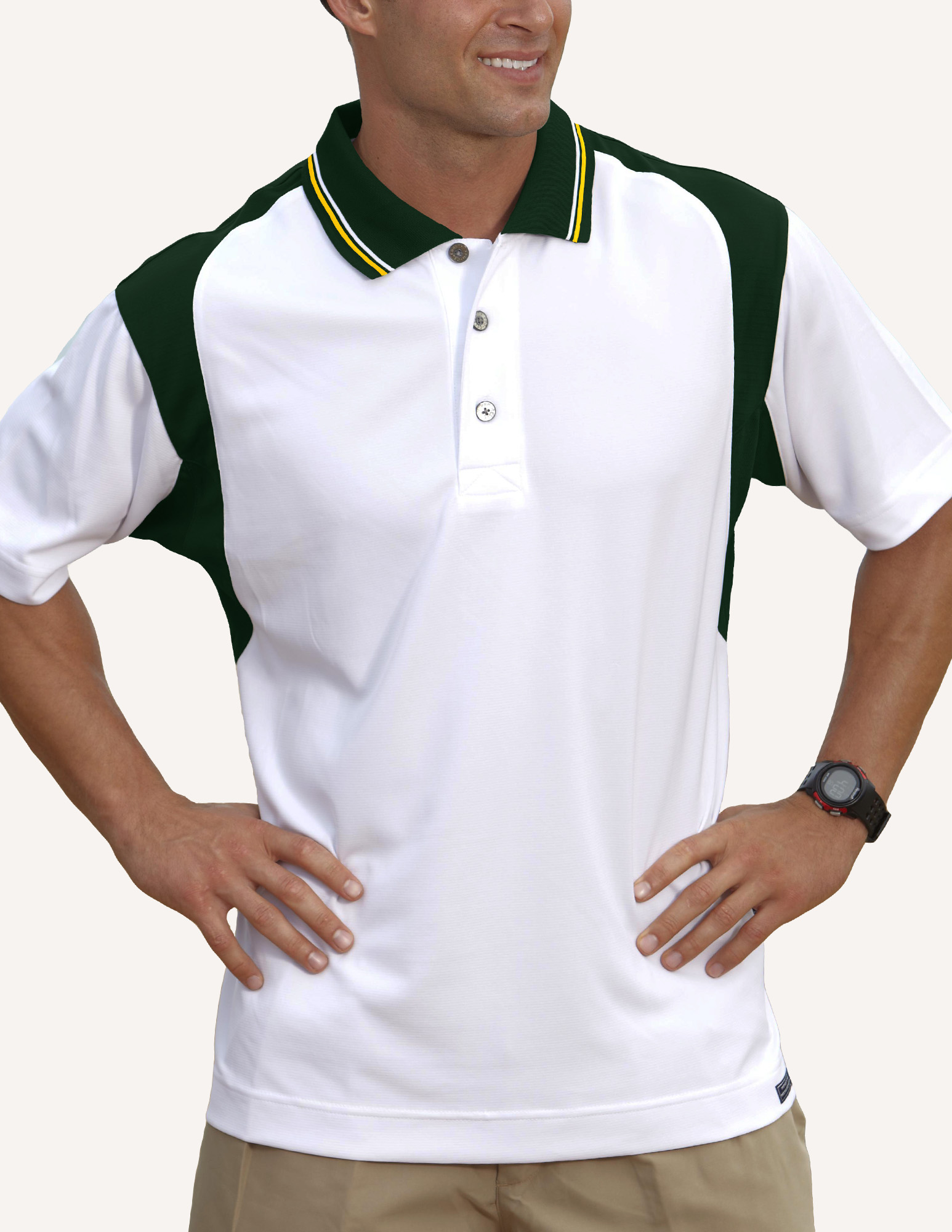 Men's Imperial Mini Ottoman Polo Shirt 7