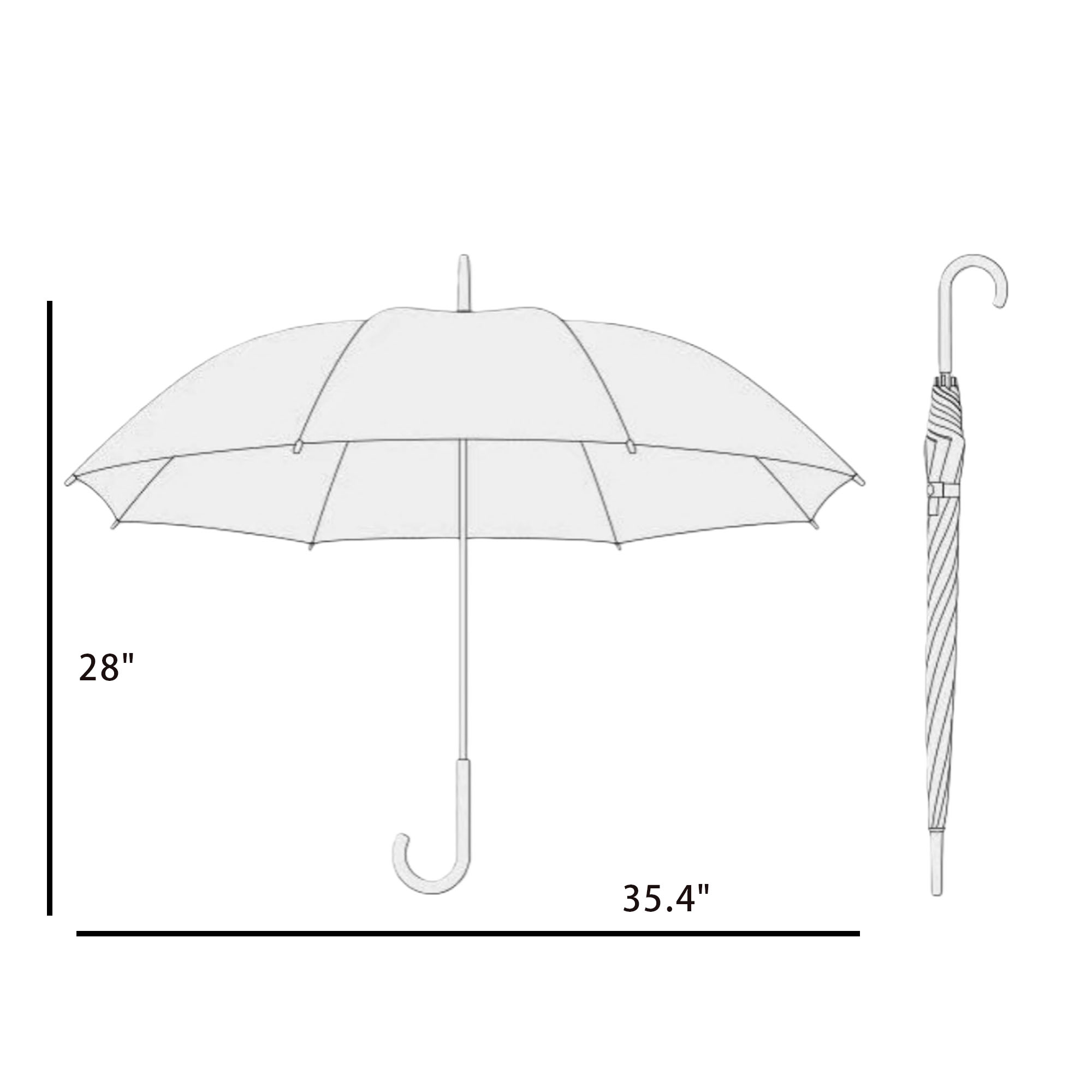 Portable Transparent Umbrella 2