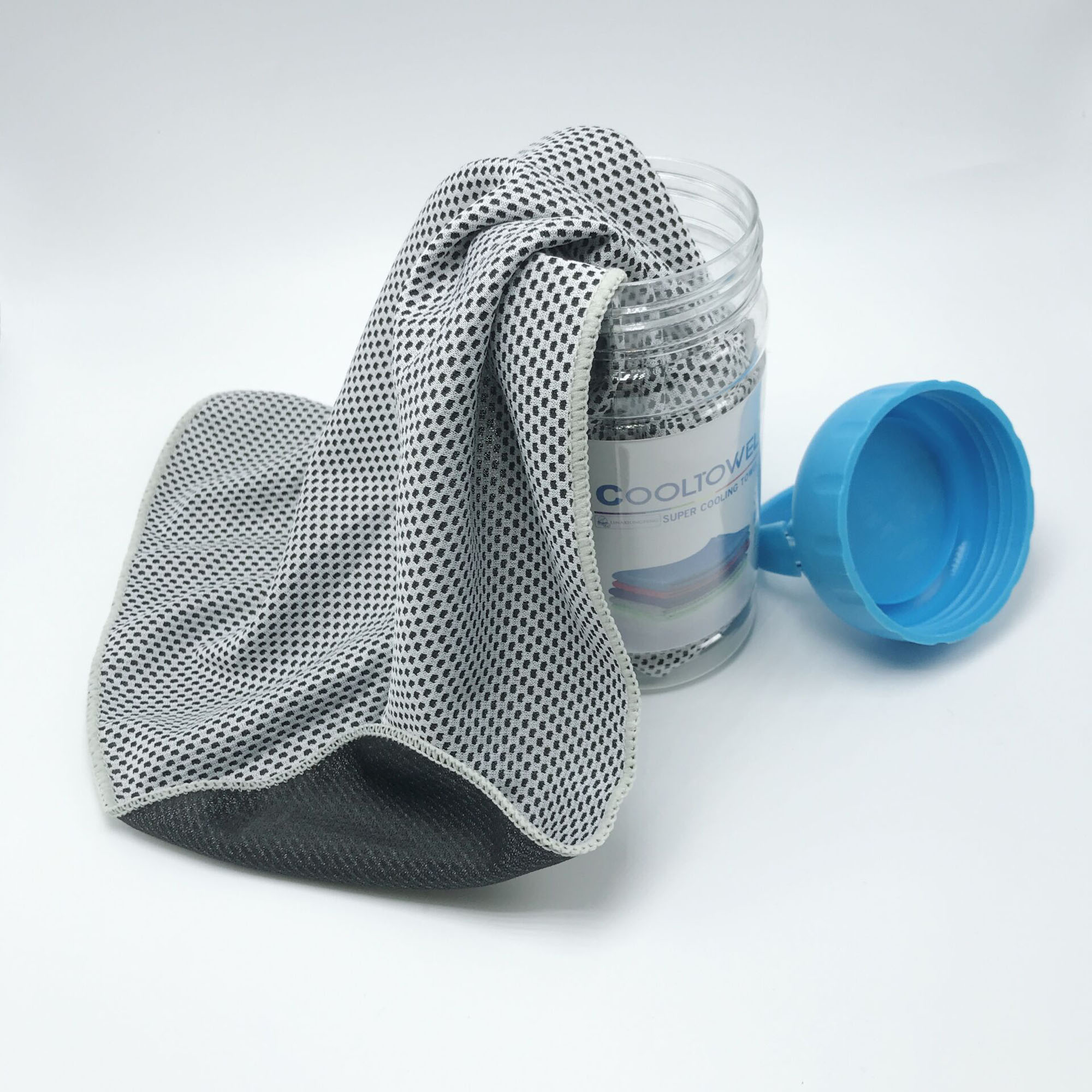 Breathable Cooling Towel in Carry Bottle 13