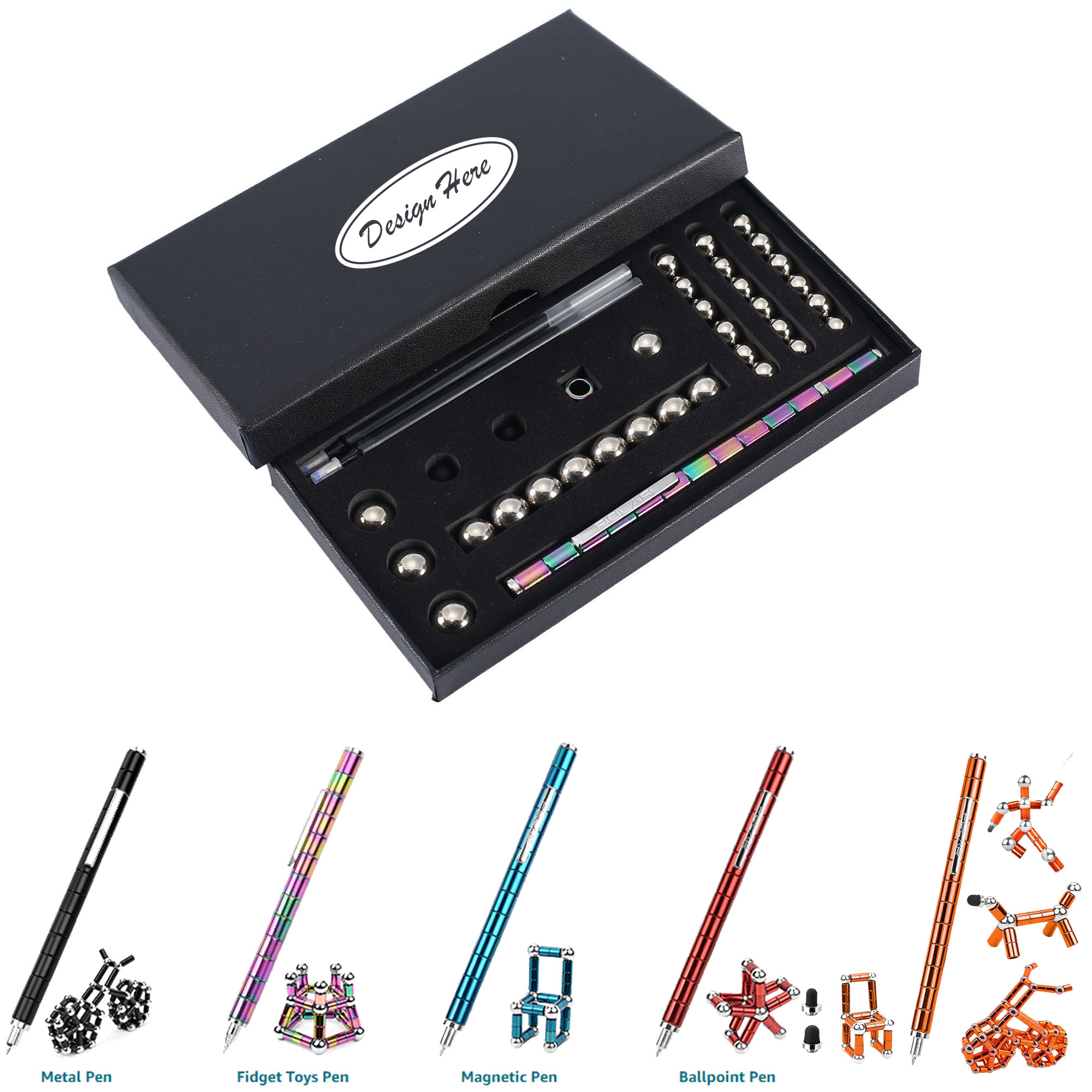 Multi-functional magnetic levitation toy magnetic stress relief pen 1