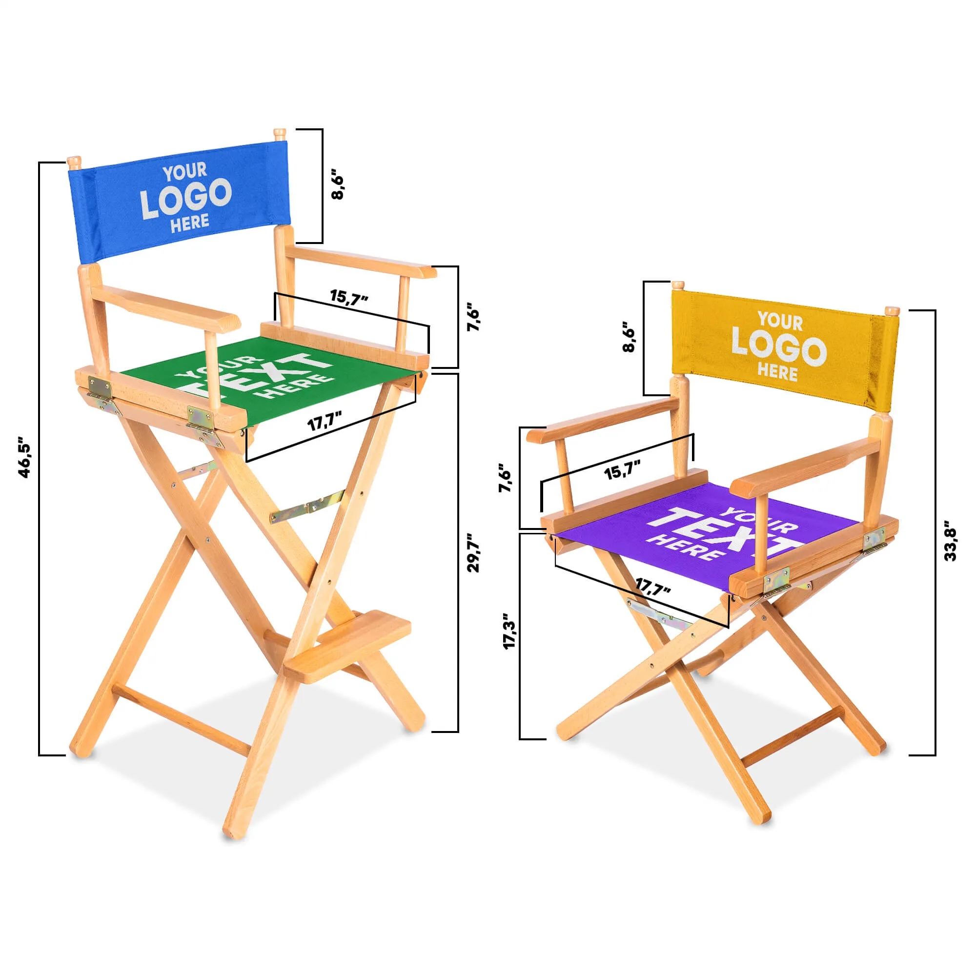 Custom Directors Chair (Low) 5