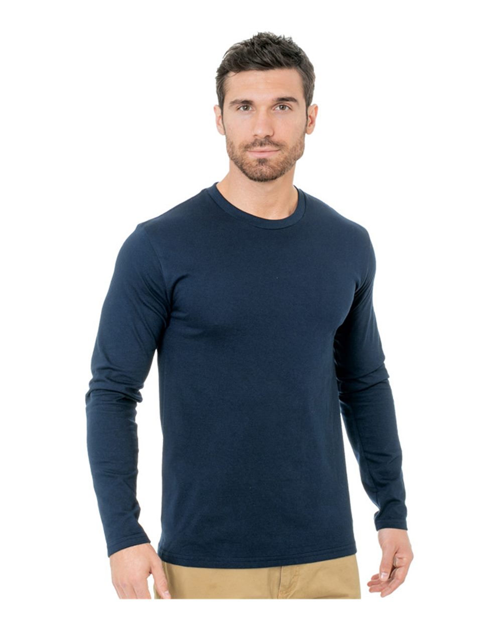 Unisex Fine Jersey Long Sleeve T-Shirt - 9550 7