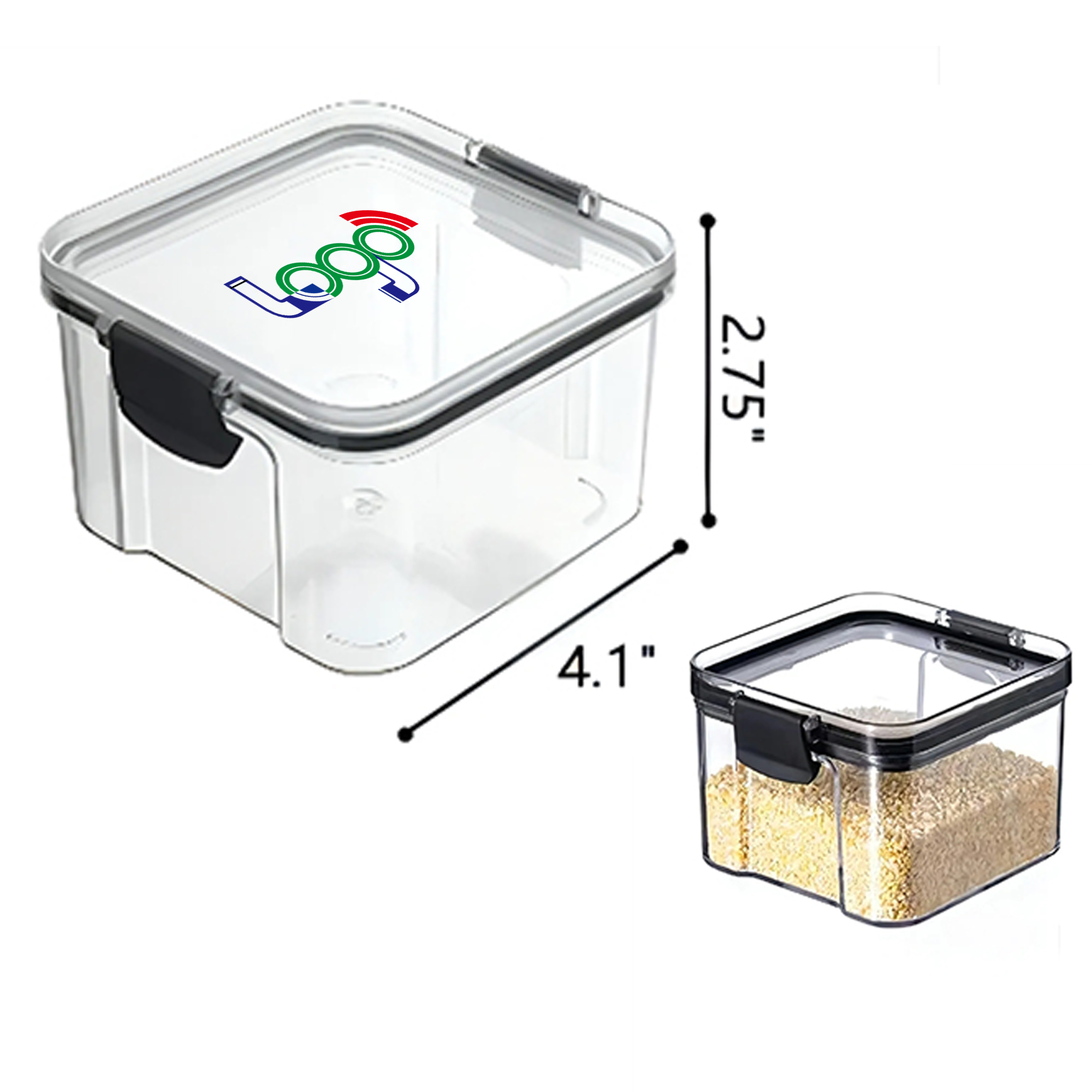 Sealed Portable Food Storage Box 2