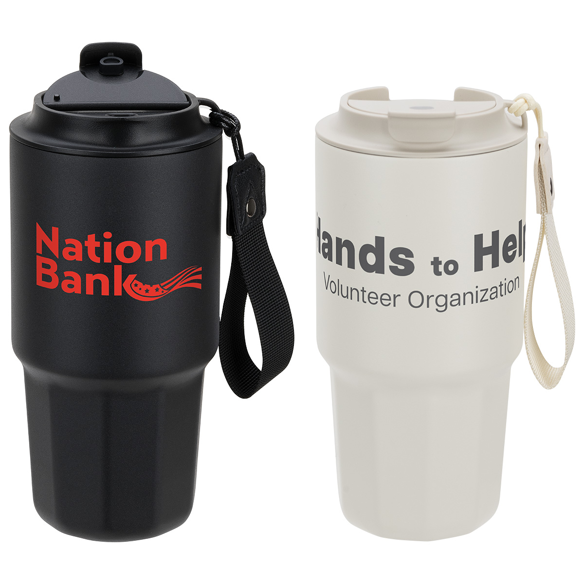 SENSO® Dash 21 oz Vacuum Insulated Stainless Steel Tumbler with Hand Strap 1
