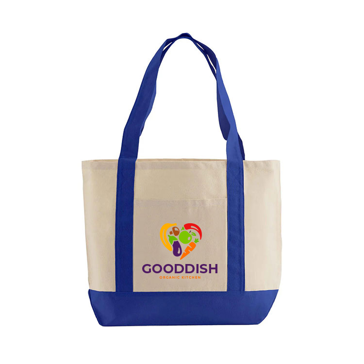 Islander Indigo Tote Bag, custom tote bag with logo imprint 19