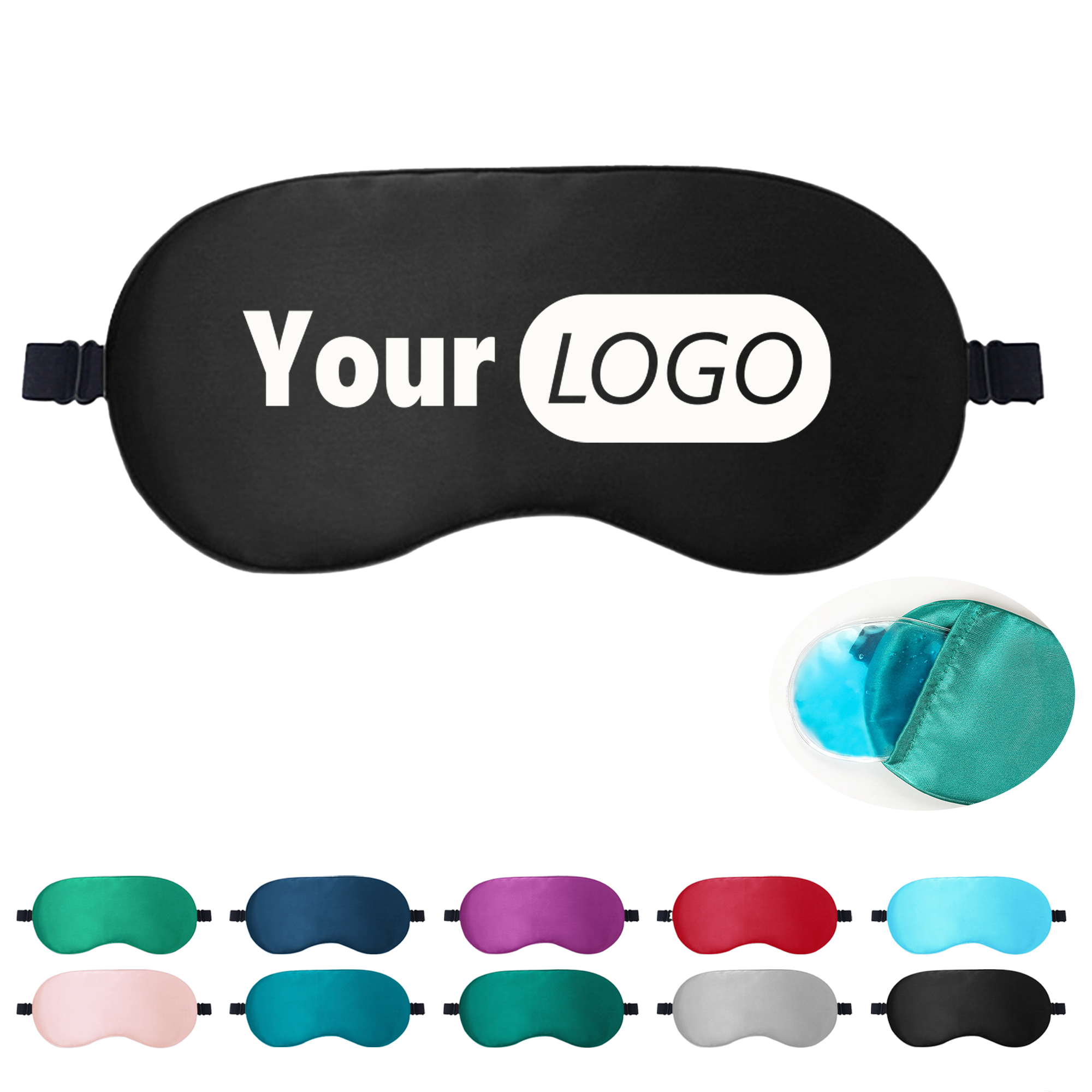 Polyester Cooling Eye Mask 9
