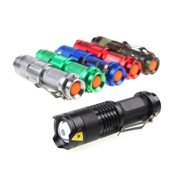 LED Torch Adjustable Flashlight 2