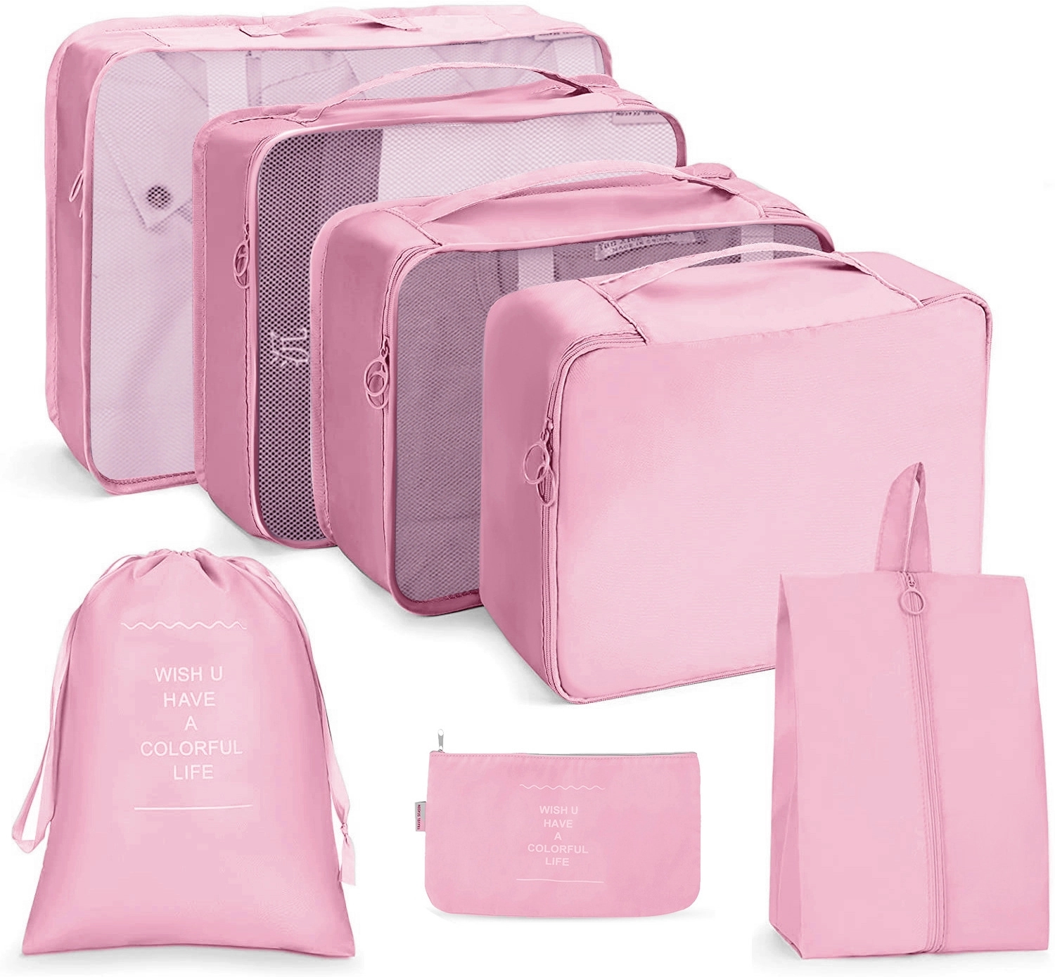 Lightweight Travel Packing Cubes 7 Set For Suitcases 3