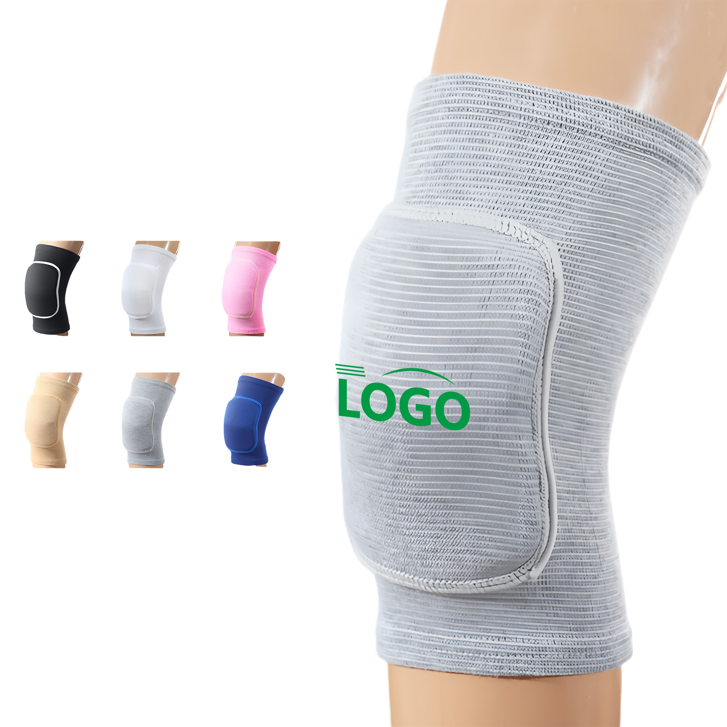 Protective Knee Pads with Thick Padding for Dance, Workouts 4