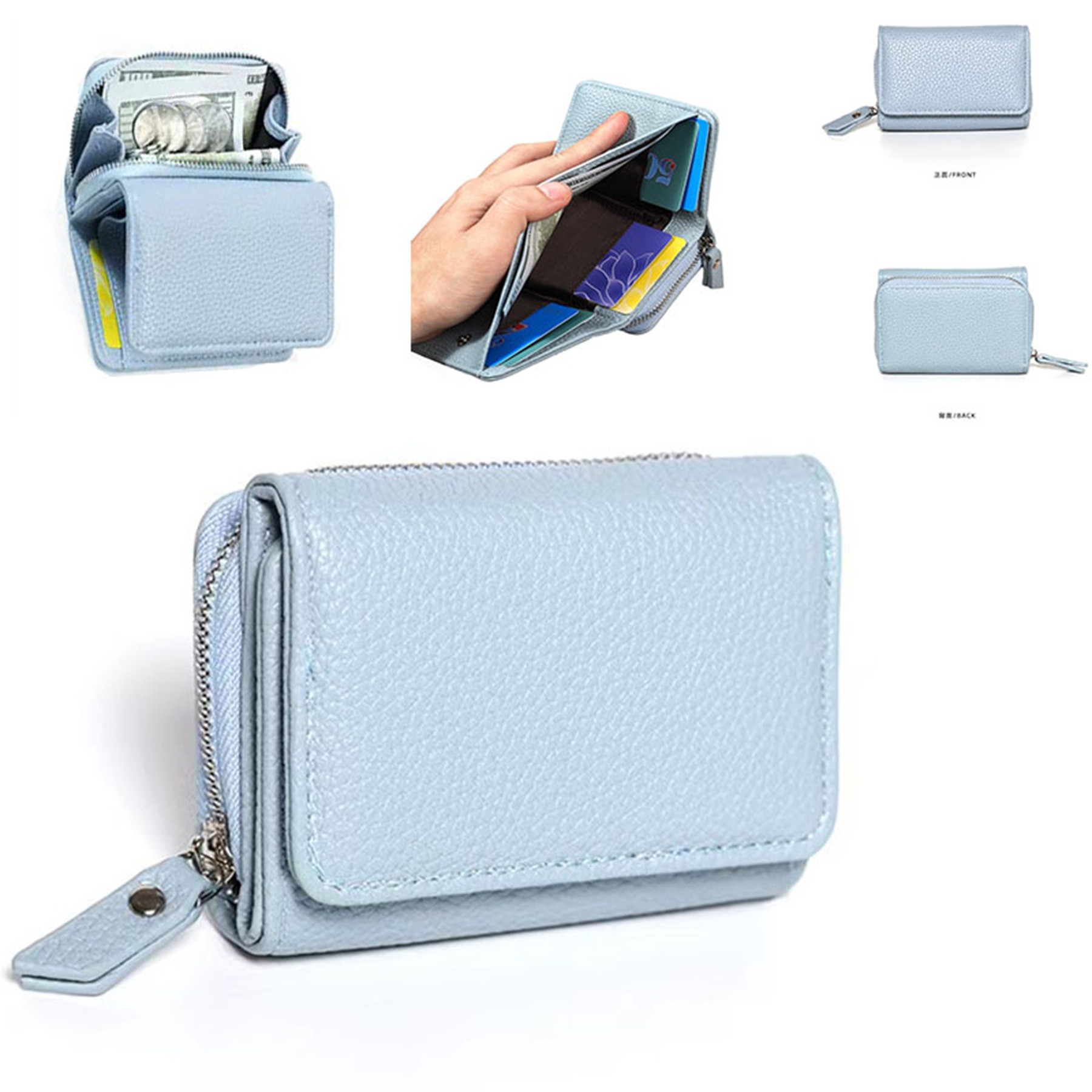 Leather Short Wallet 4